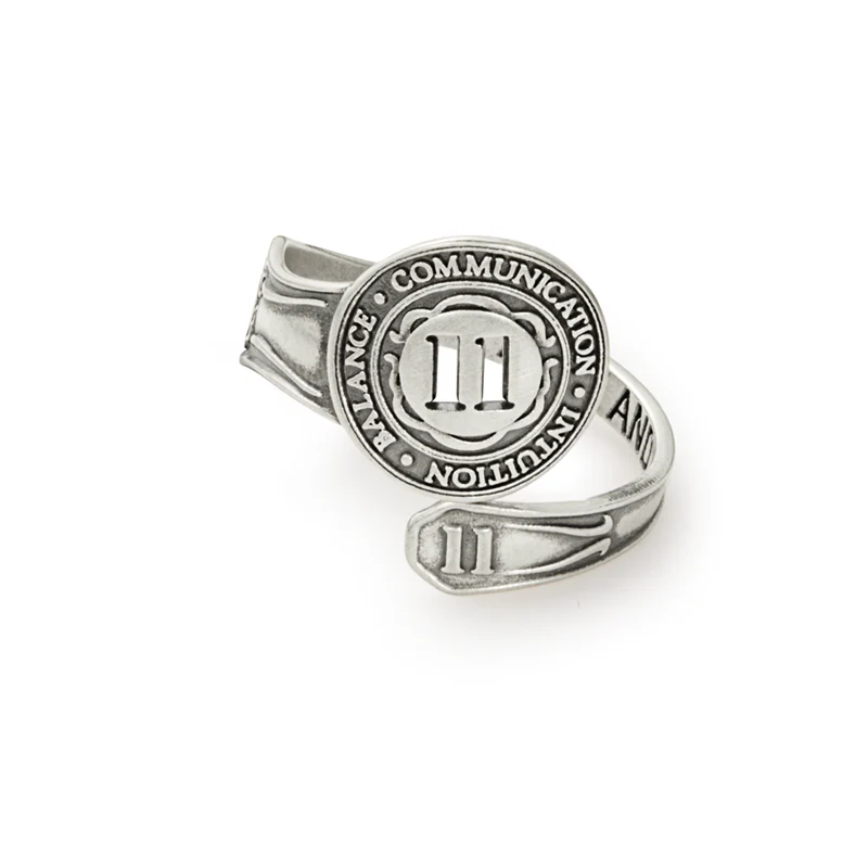 Number 11 Spoon Ring | Compassion, Communication and Intuition