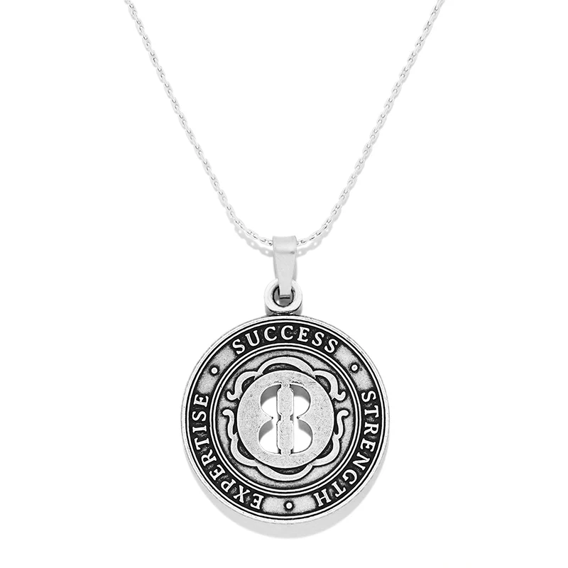 Number 8 Necklace, Expandable | Expertise, Success, and Strength