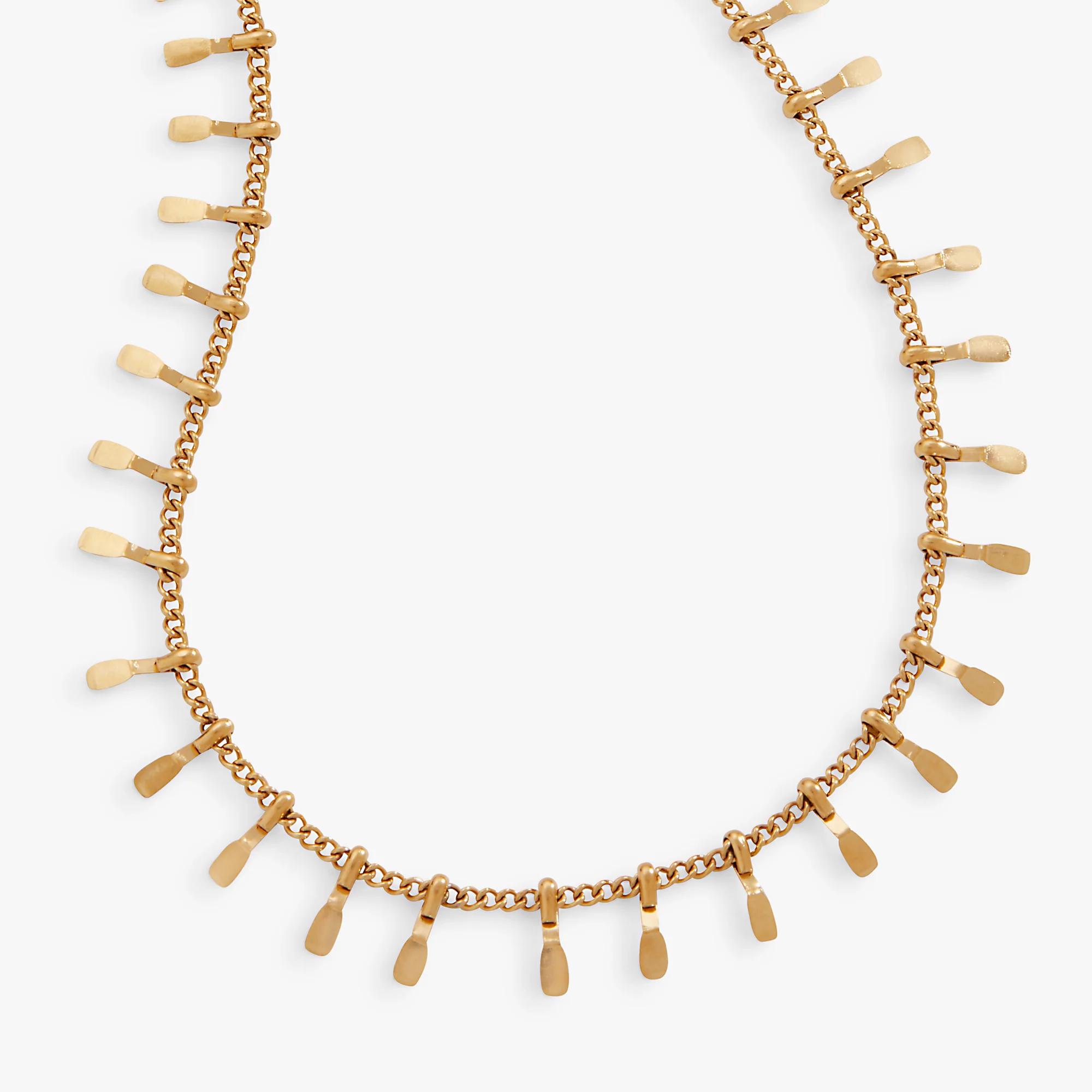 Paddle Tassel Chain Anklet - Image 3