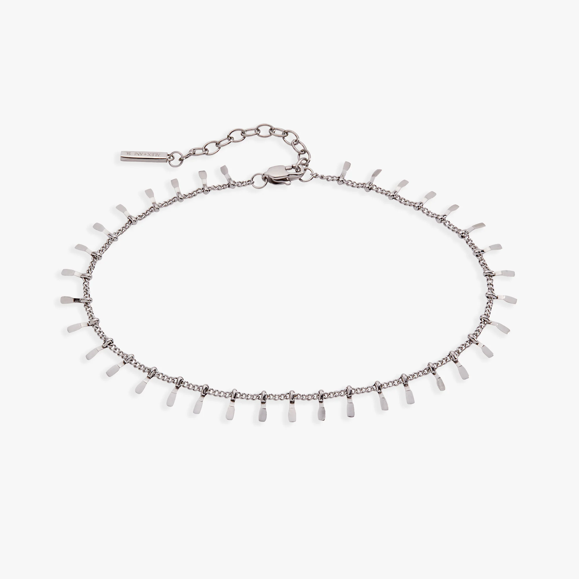 Paddle Tassel Chain Anklet - Image 5