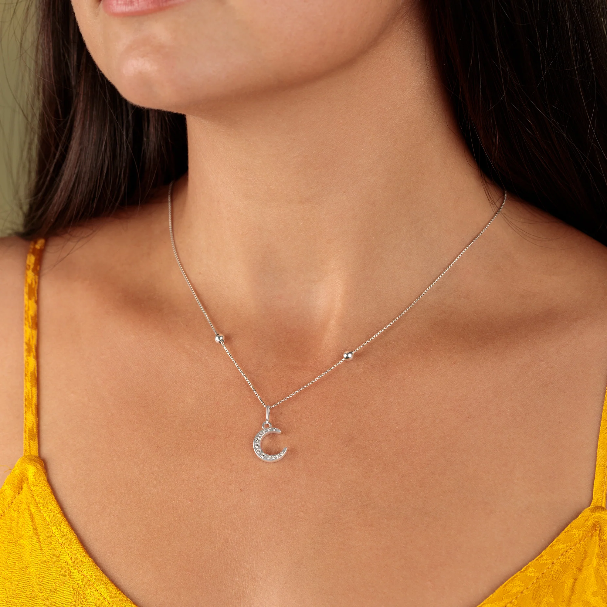 Pavé Moon Charm - Image 2