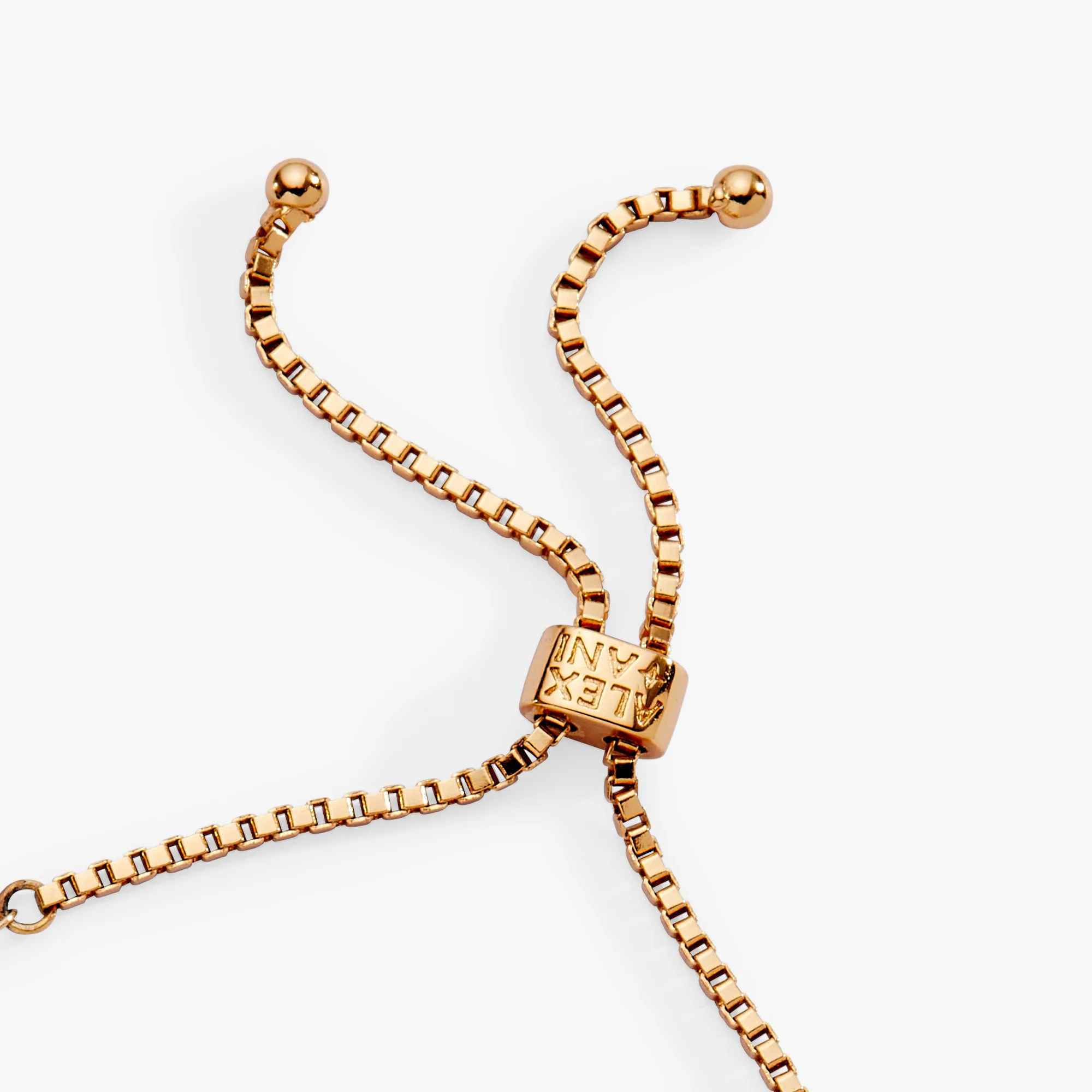 Bow Pearl Coquette Beaded Bolo Bracelet - Image 4