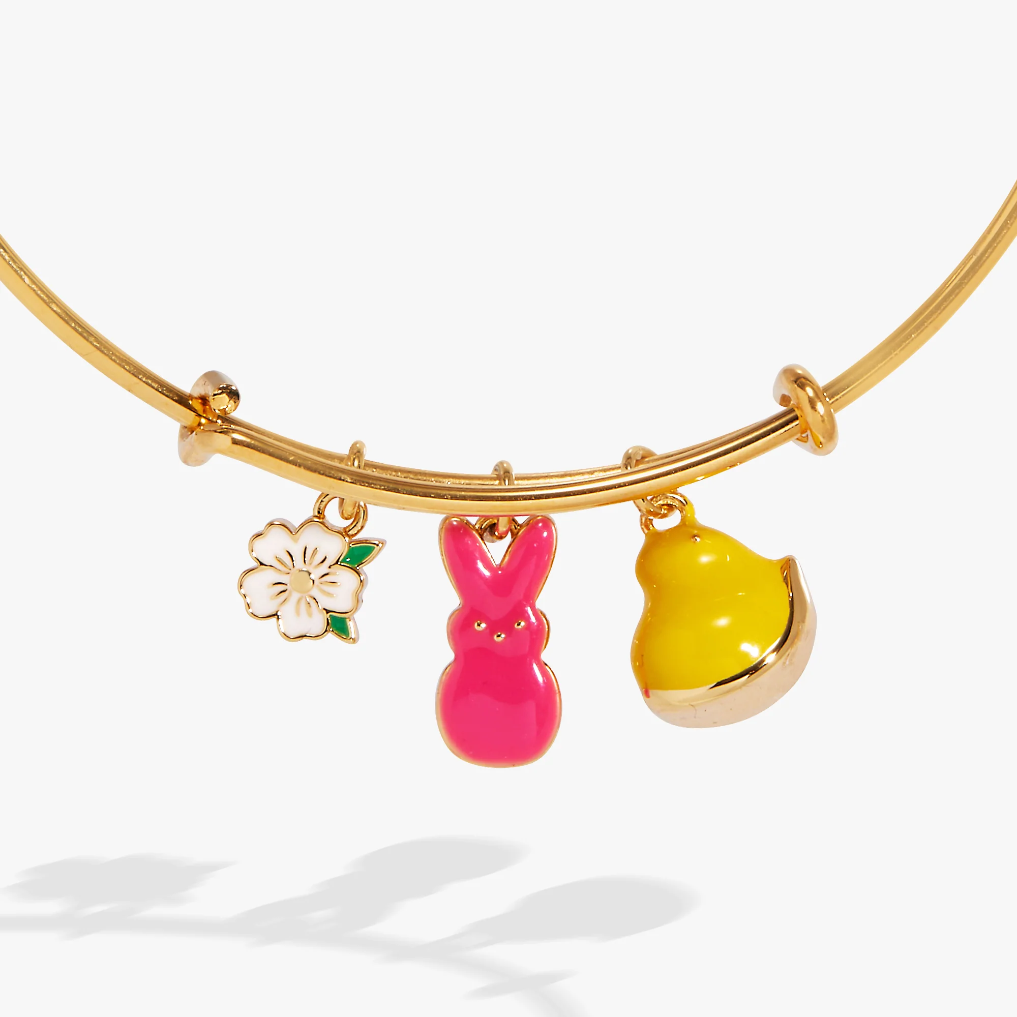 PEEPS® Chick and Bunny Multi Charm Bangle - Image 4