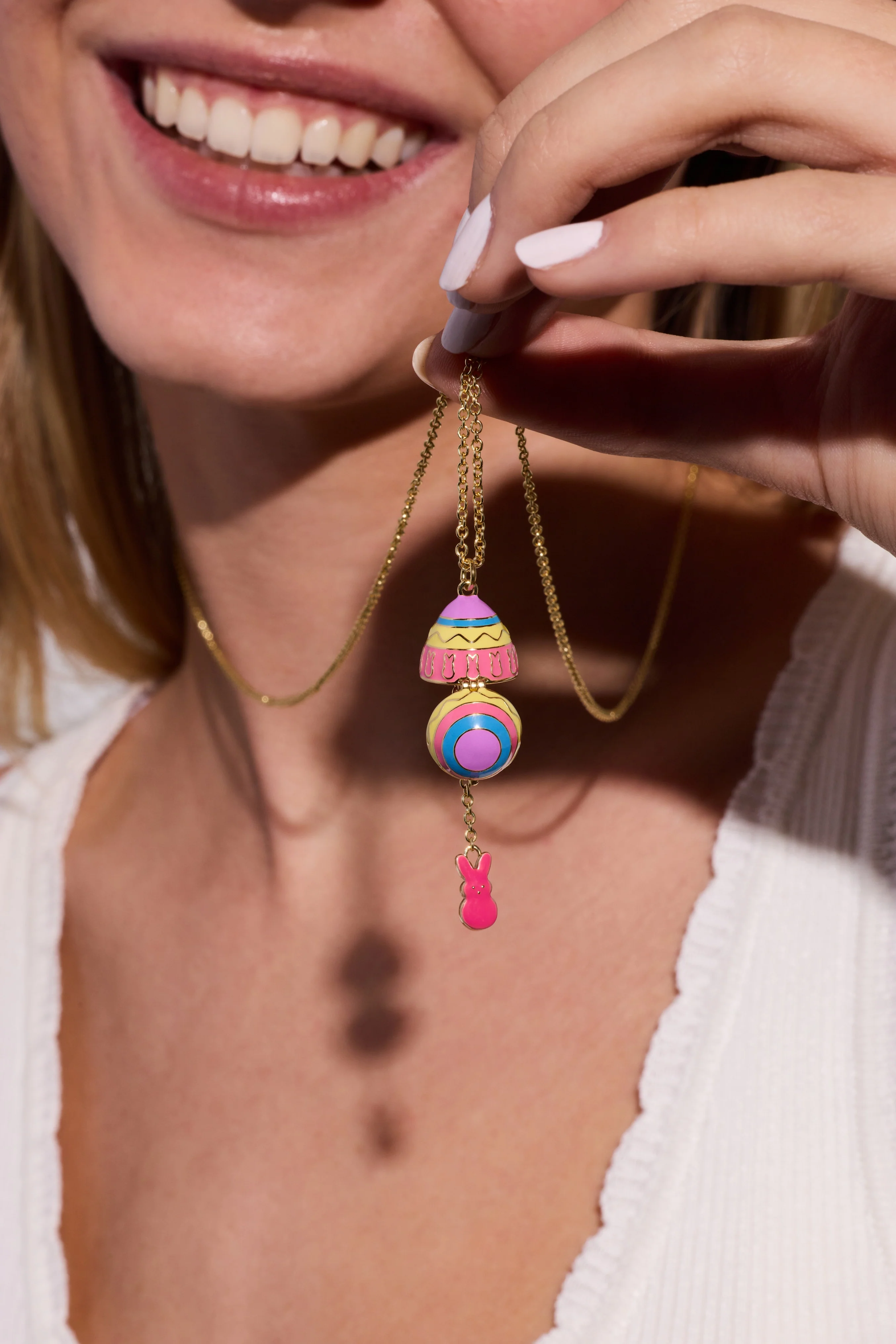 PEEPS® Easter Egg Pendant Necklace - Image 4