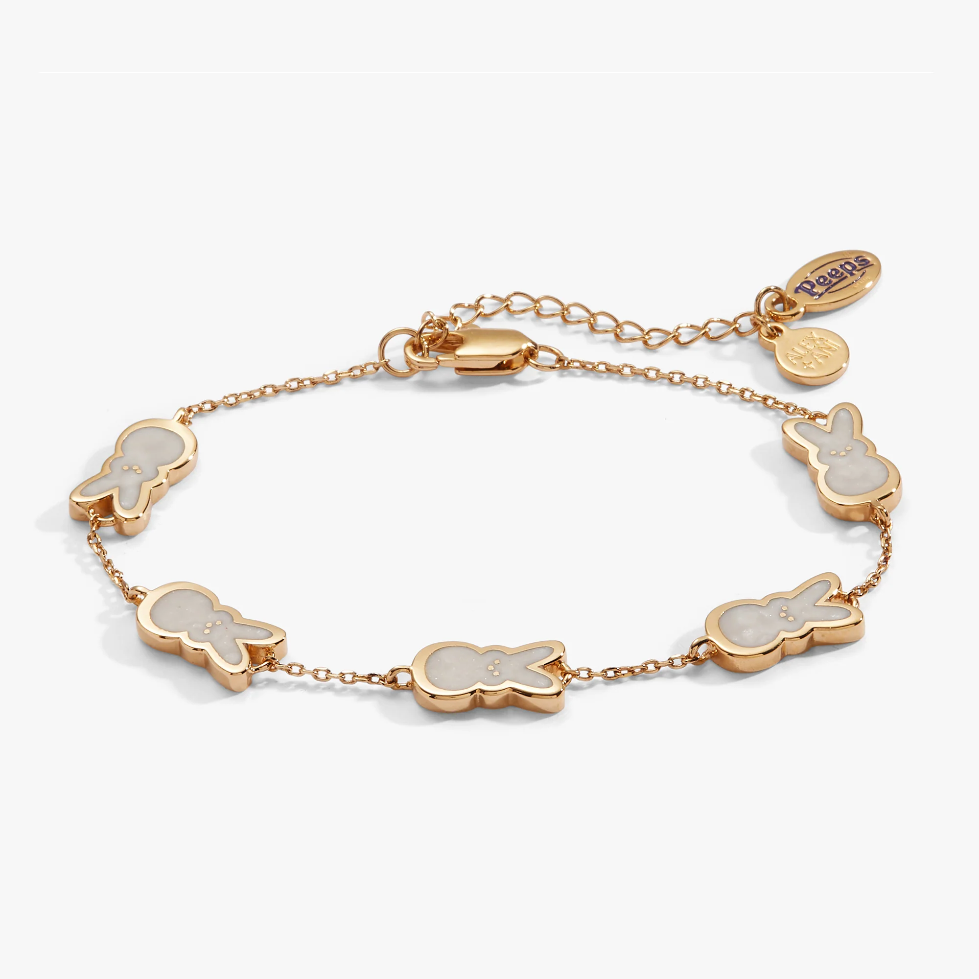 PEEPS® Pearlized Bunny Charm Bracelet - Image 6