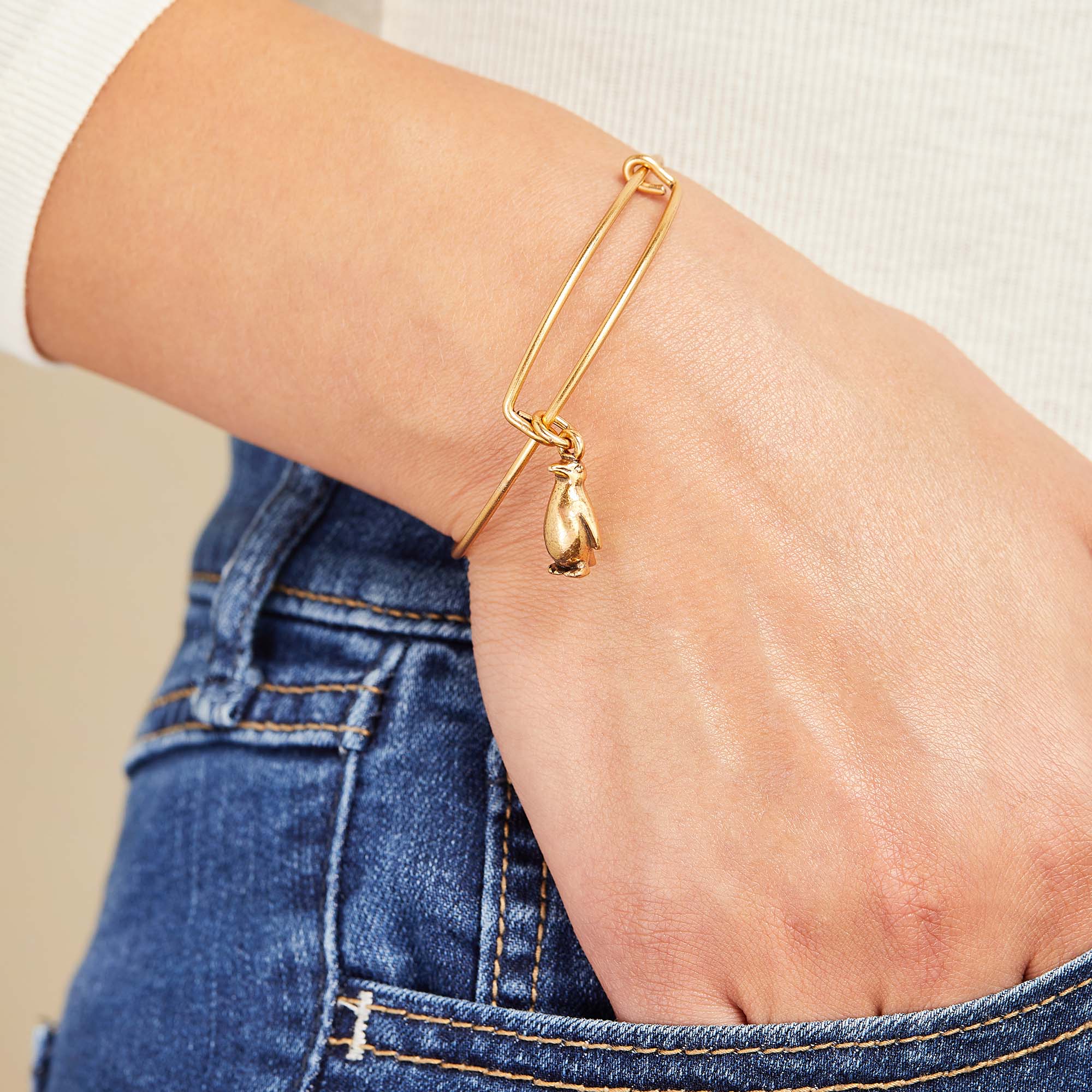 Penguin Charm Bangle - Image 4
