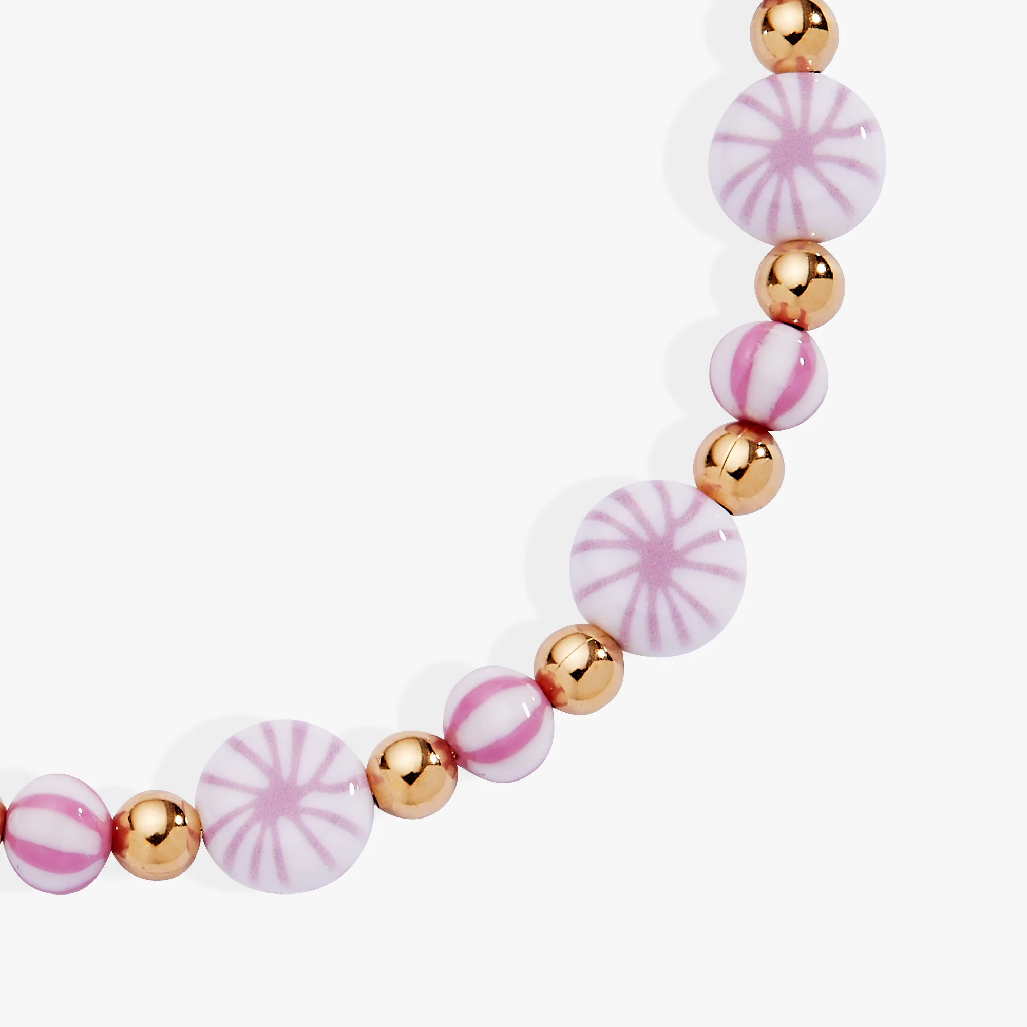 Peppermint Beaded Bangle - Image 3