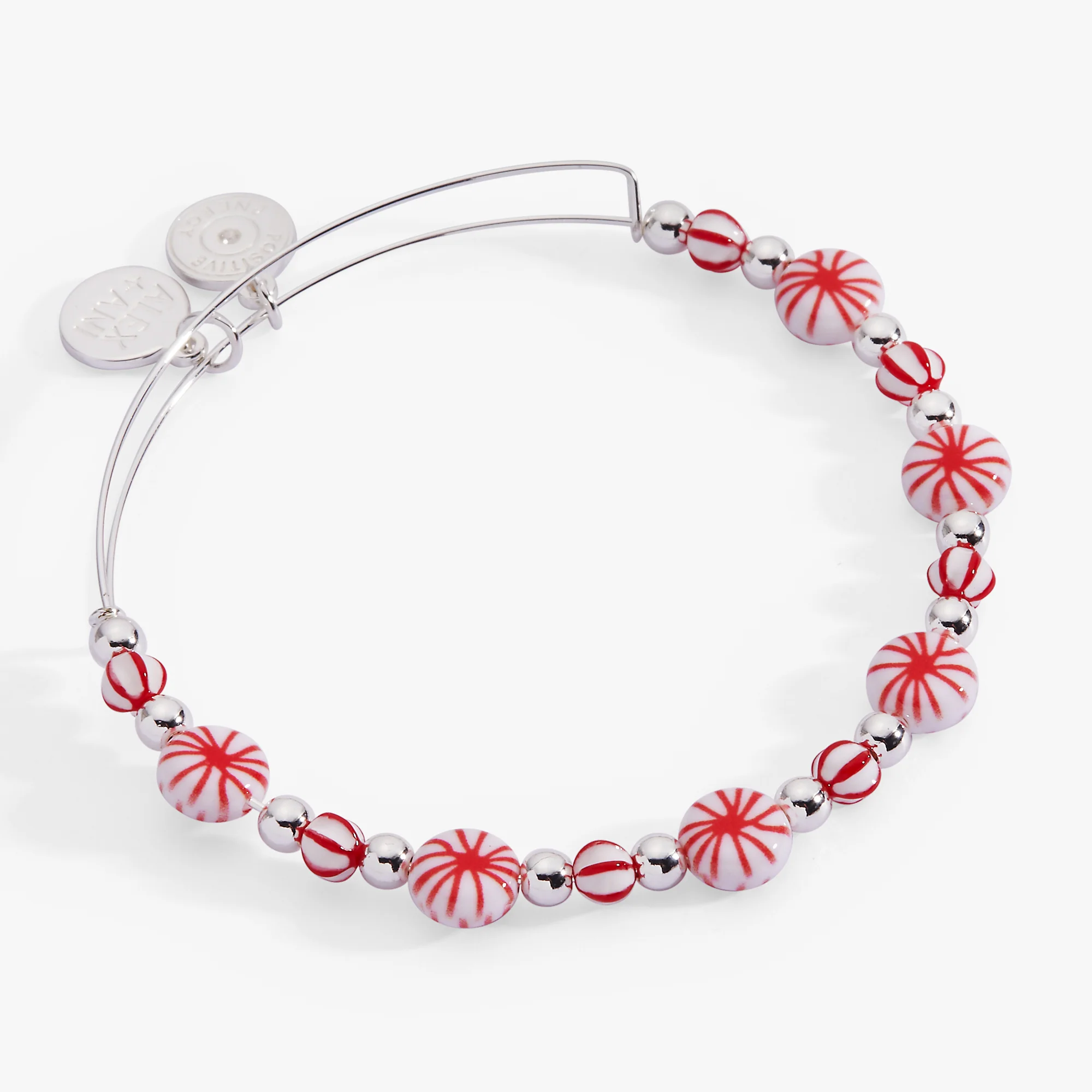 Peppermint Beaded Bangle - Image 4