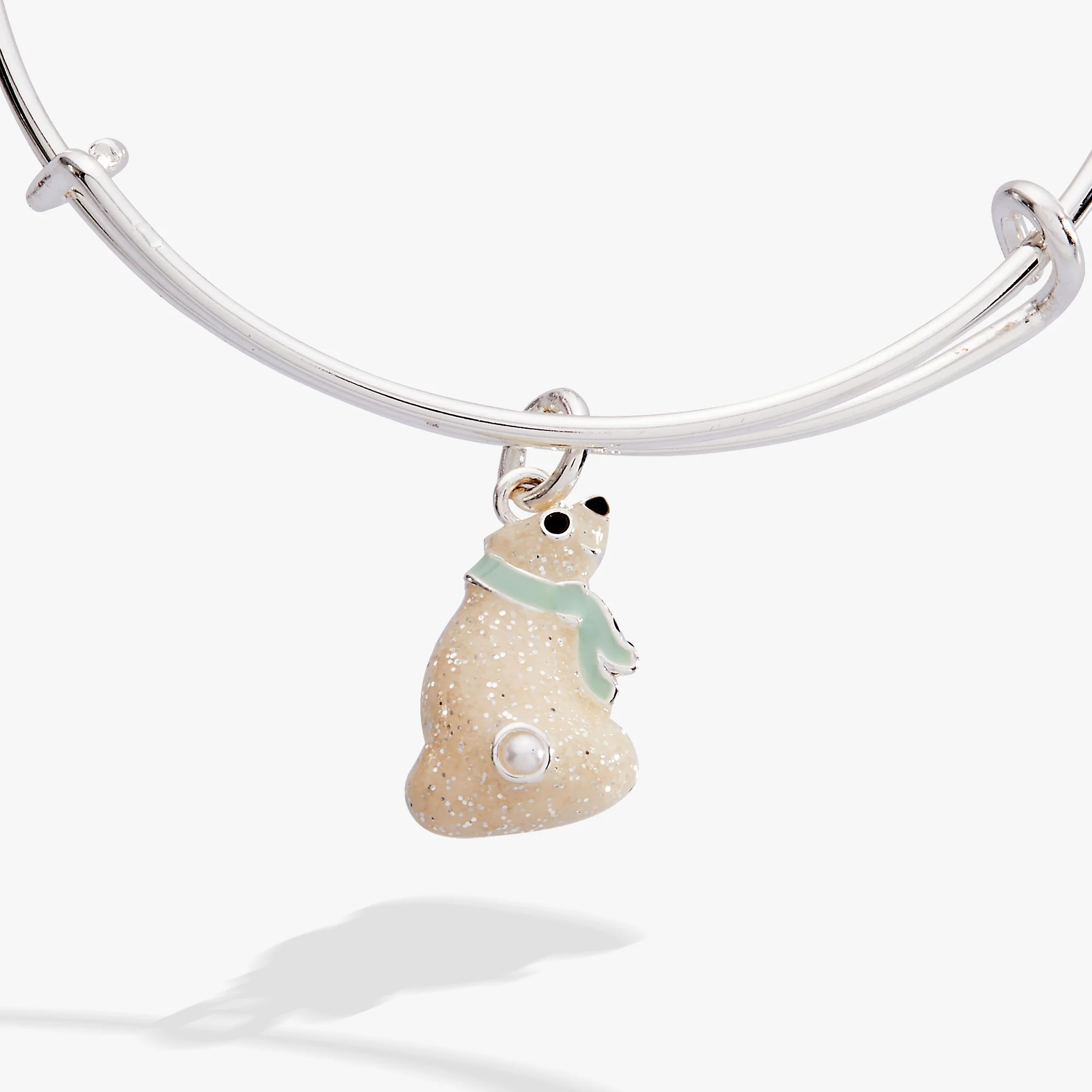 Polar Bear Charm Bangle - Image 3