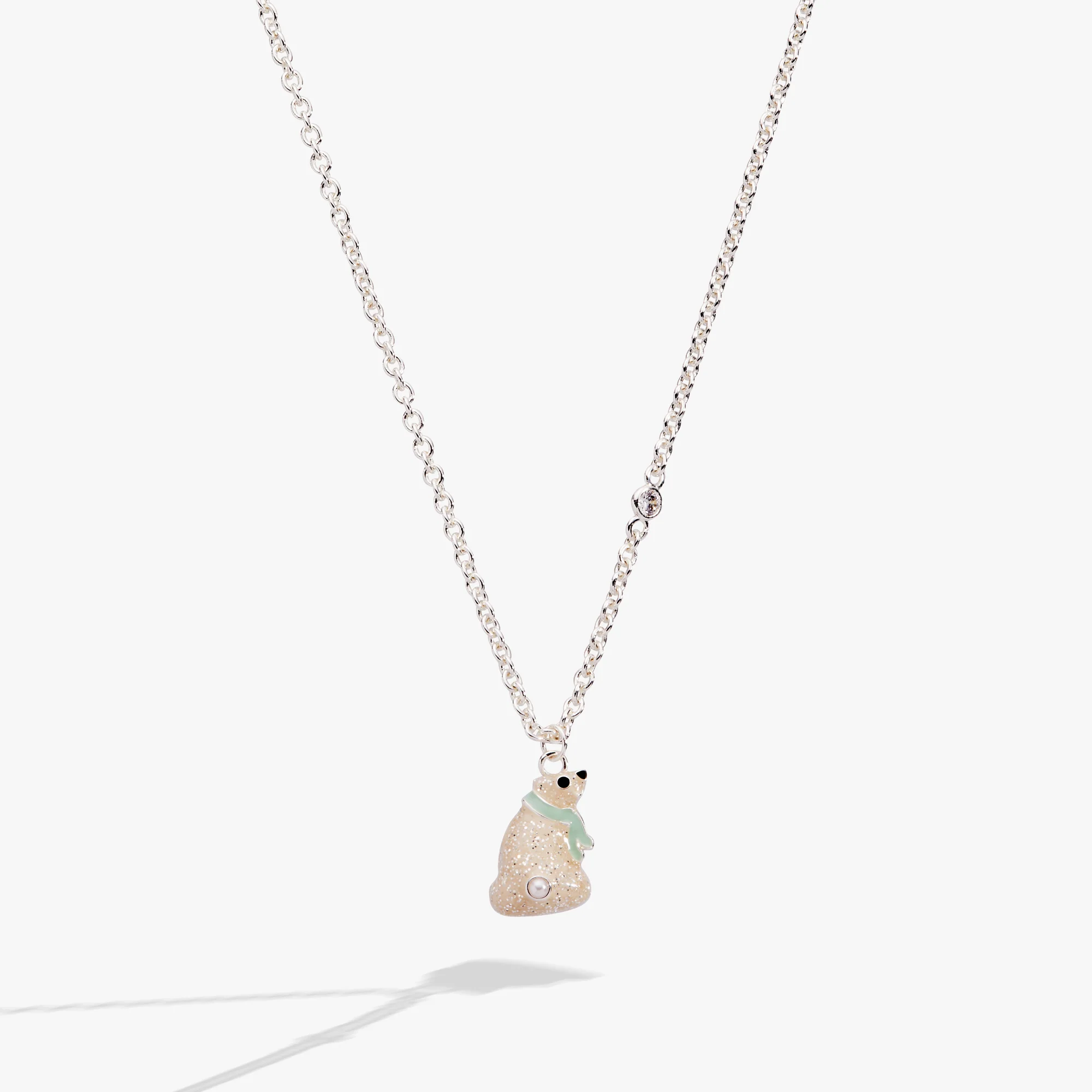 Polar Bear Pendant Necklace