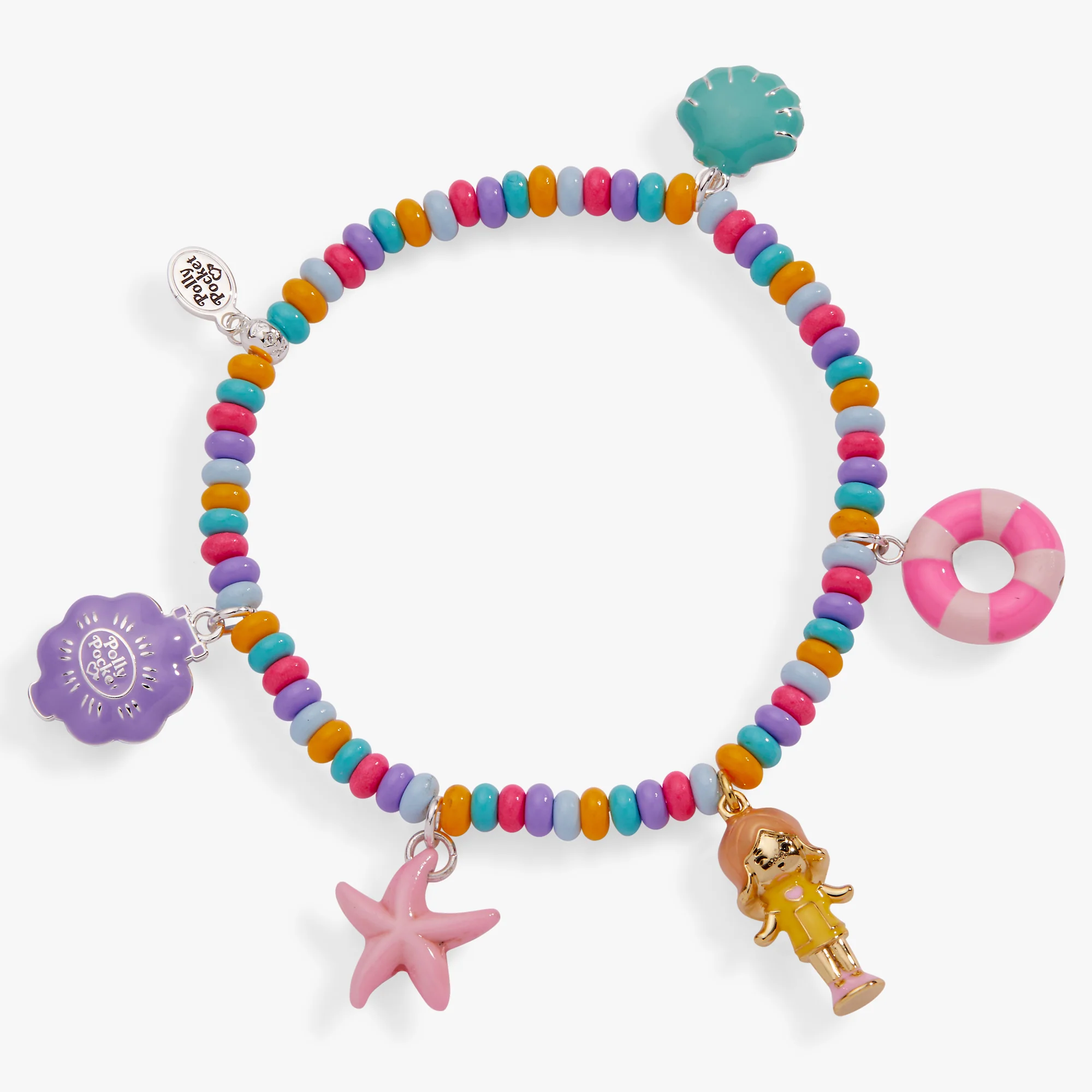 Polly Pocket⢠Limited Edition Pool Party Stretch Charm Bracelet - Image 4