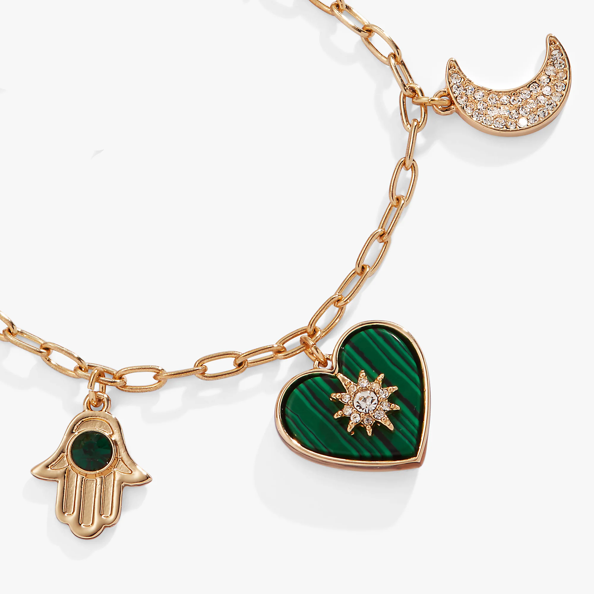 Positive Vibes Multi-Charm Bracelet - Image 3