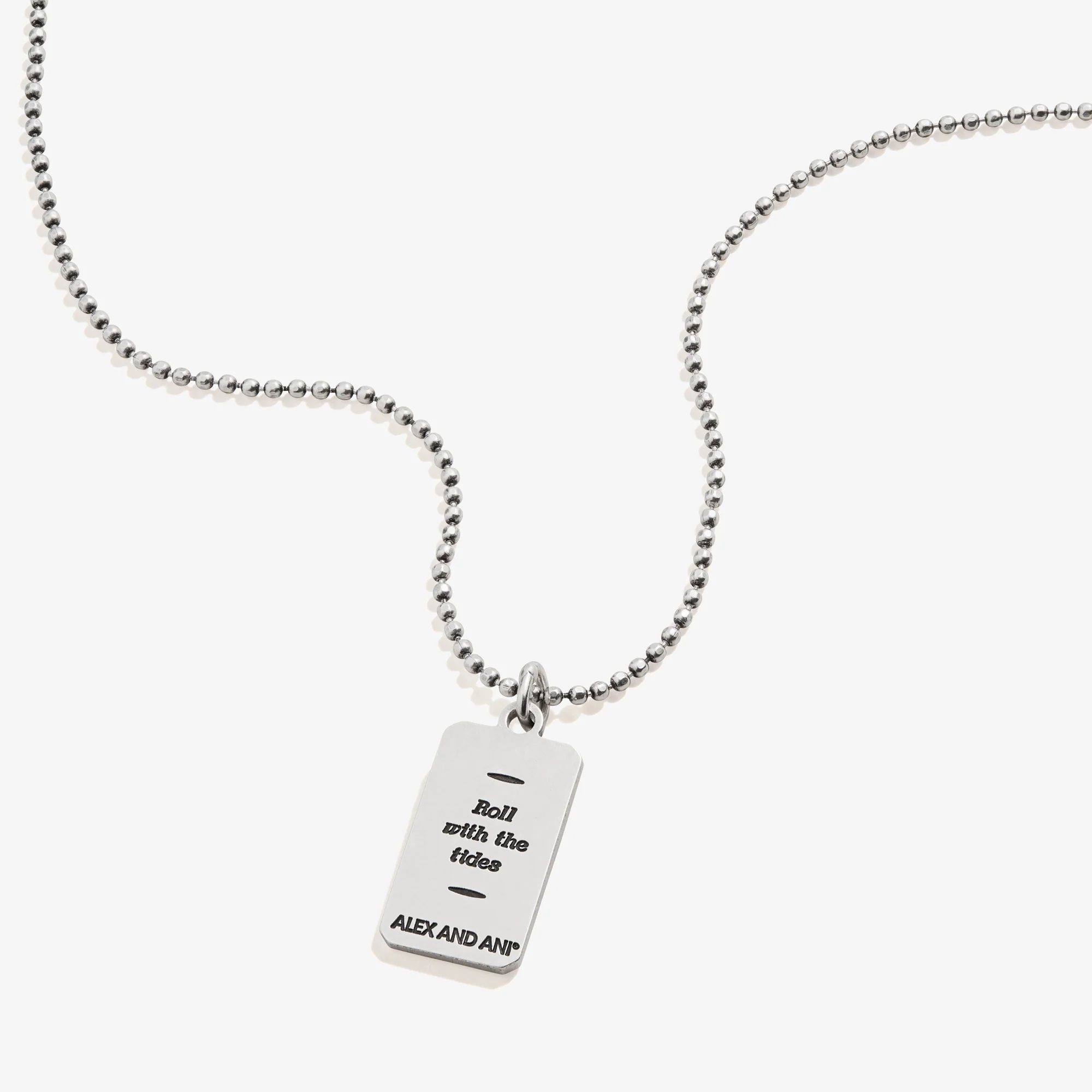 Positivity Wave Oracle Necklace, Adjustable - Image 2