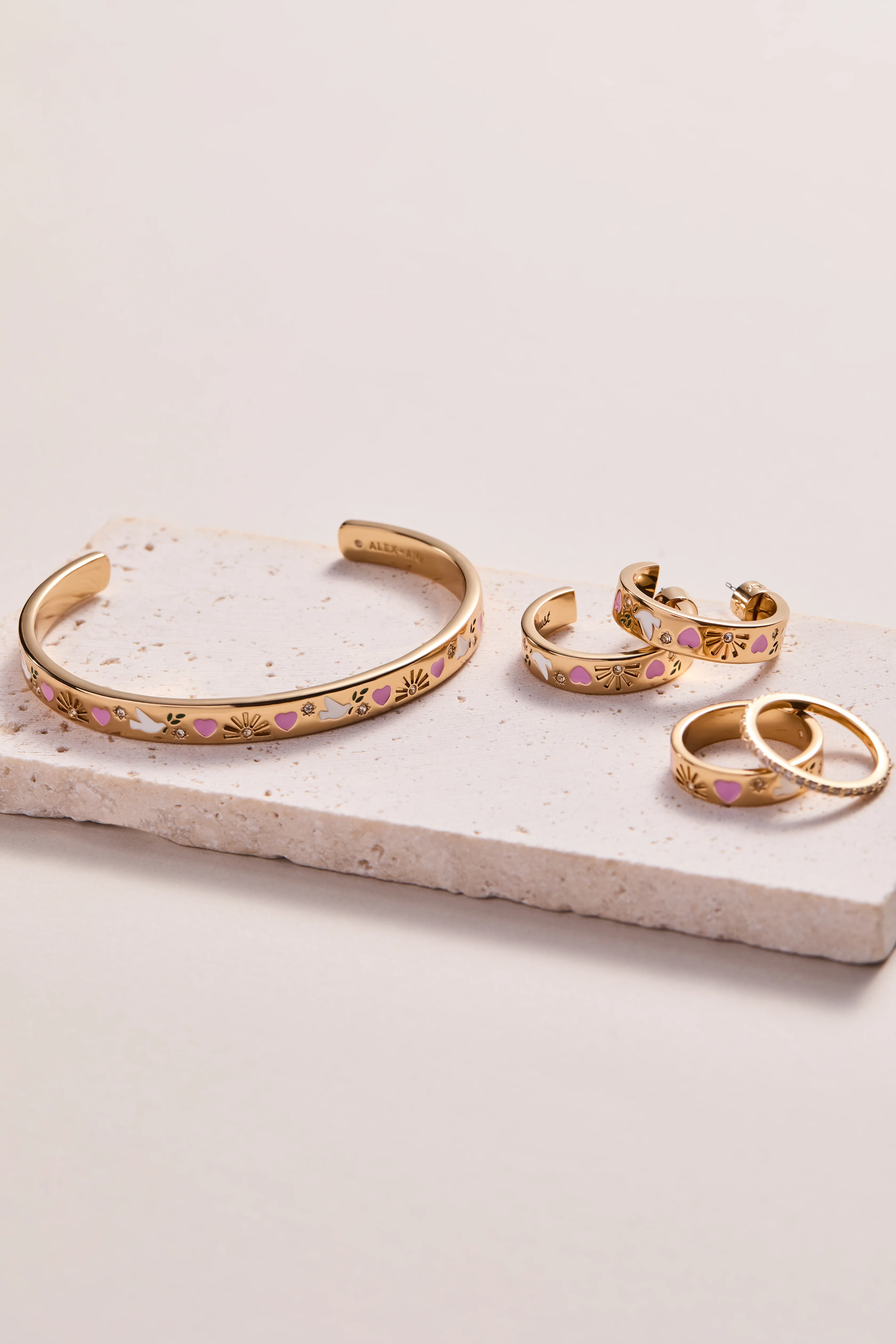 'Pray, Wait and Trust' Cuff Bracelet - Image 7
