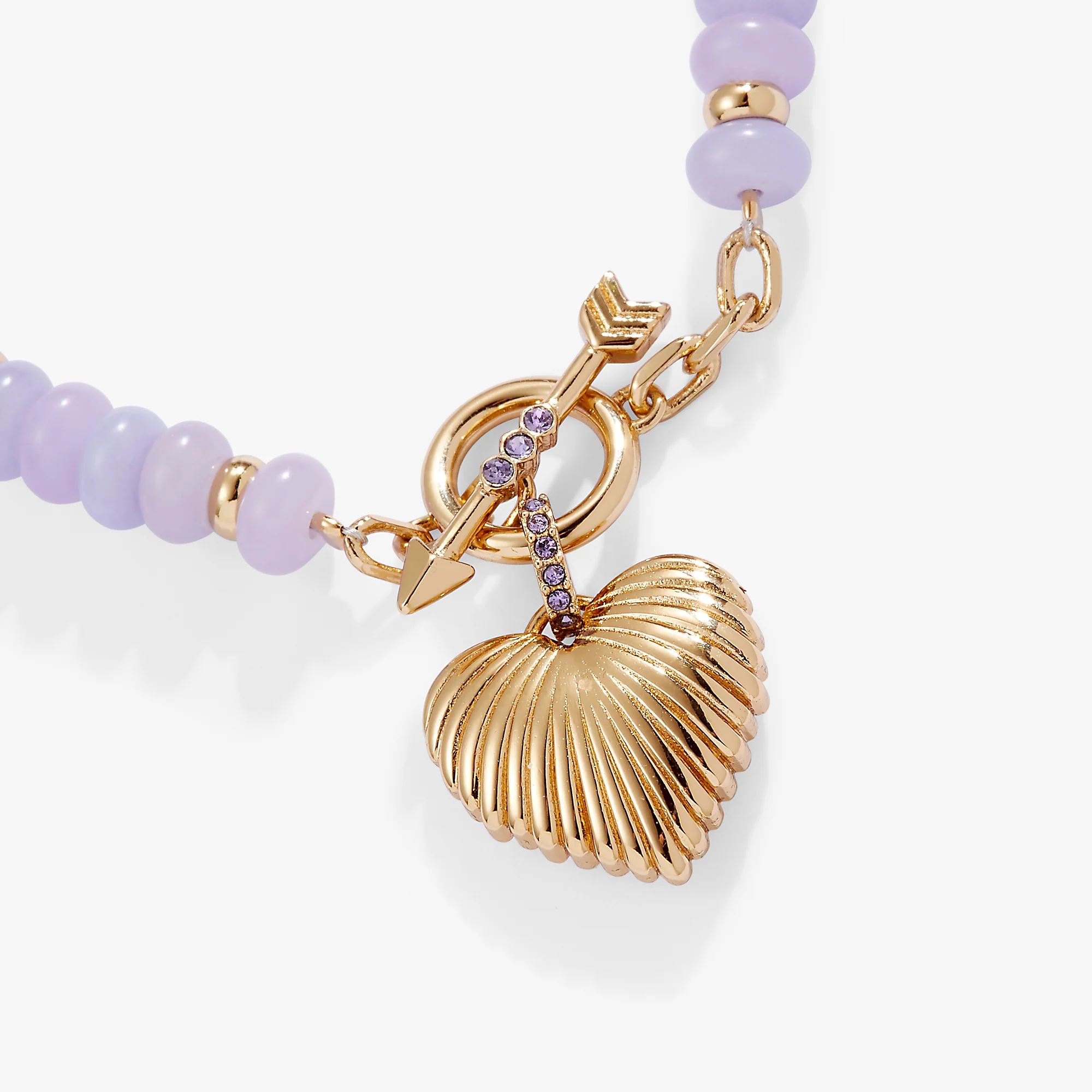 Puffy Heart Toggle Bracelet - Image 4