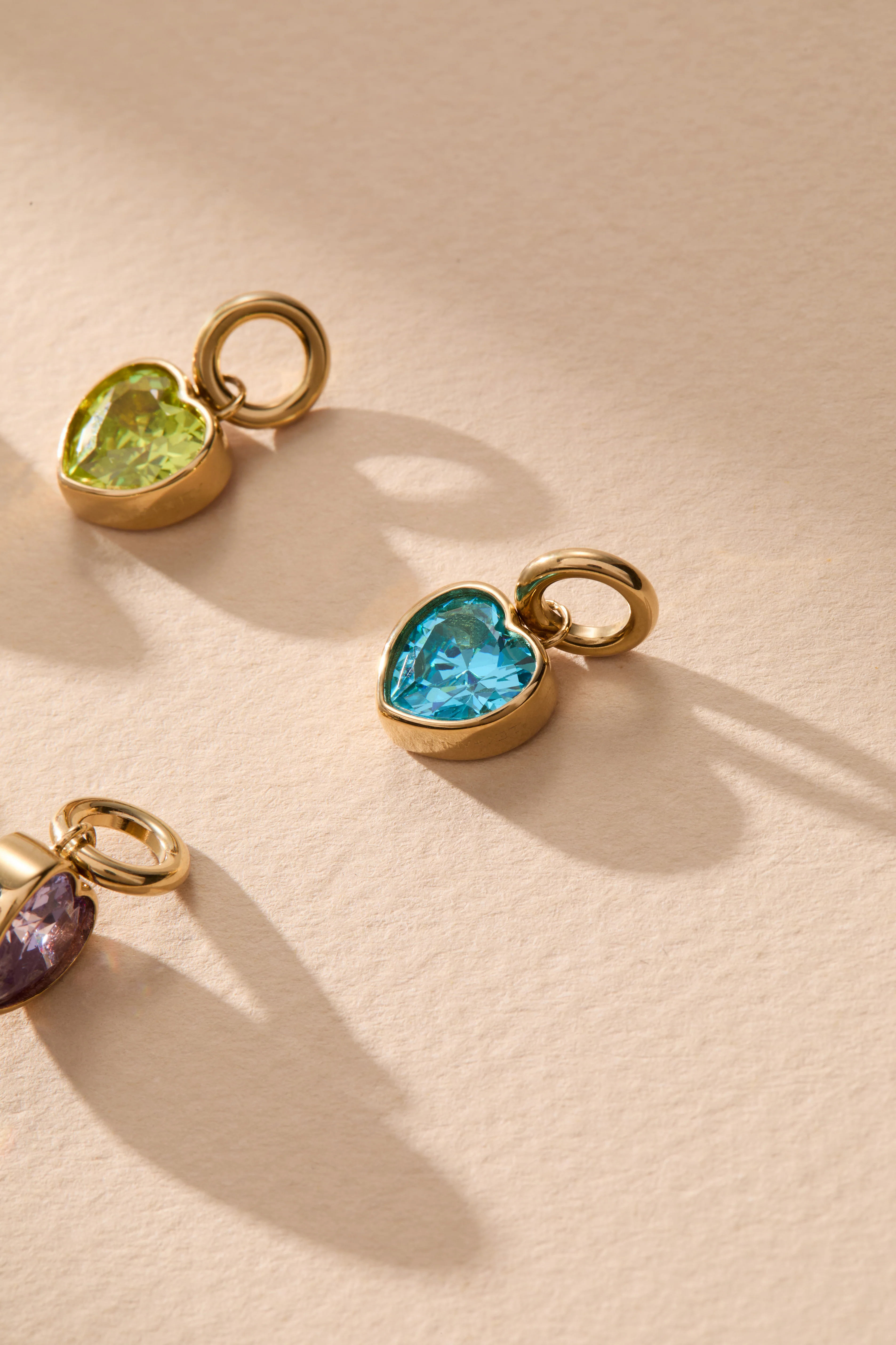 August 'Radiance' Heart Birthstone Charm - Image 7