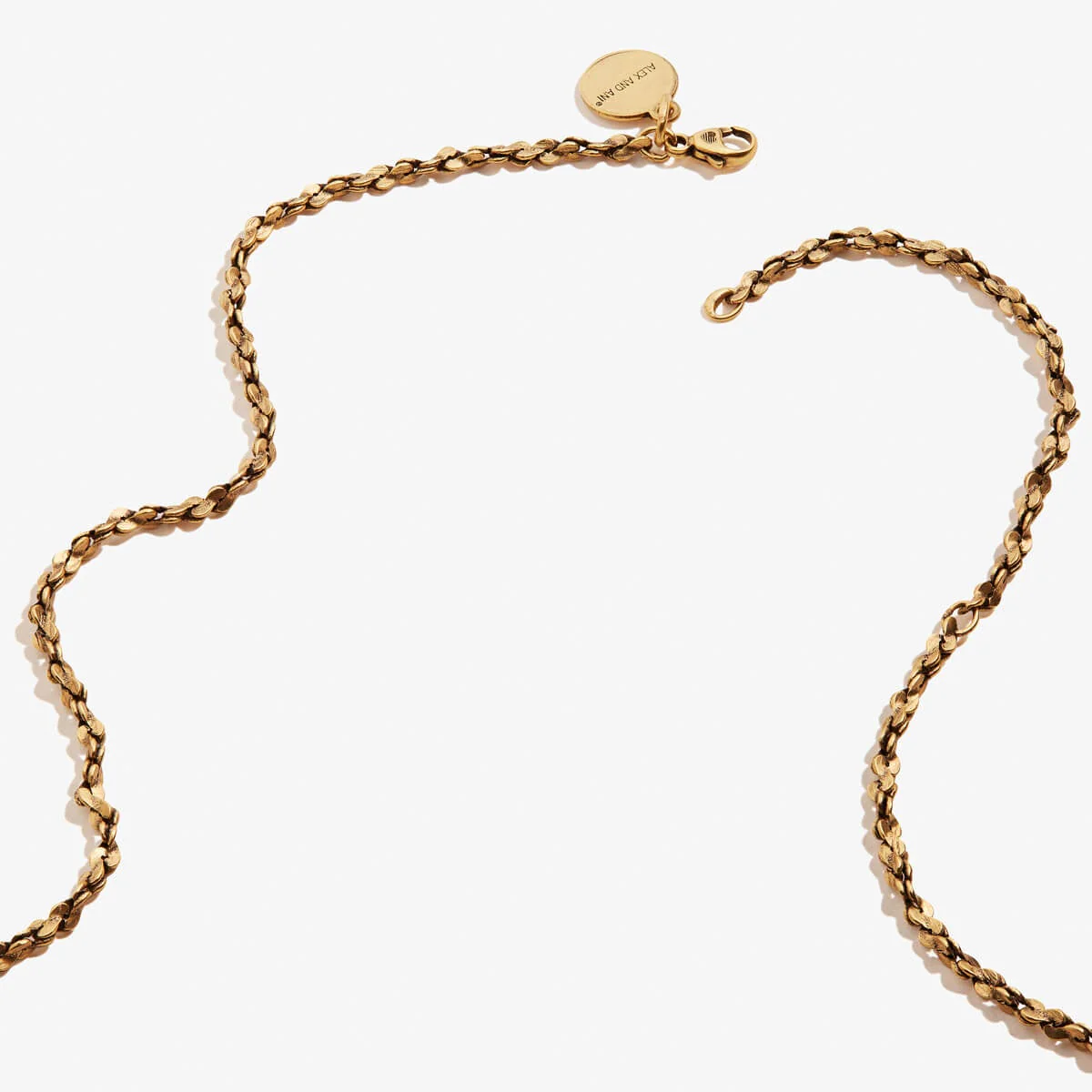 Tiger's Eye Gemstone + Saint Anthony Duo Charm Necklace - Image 3