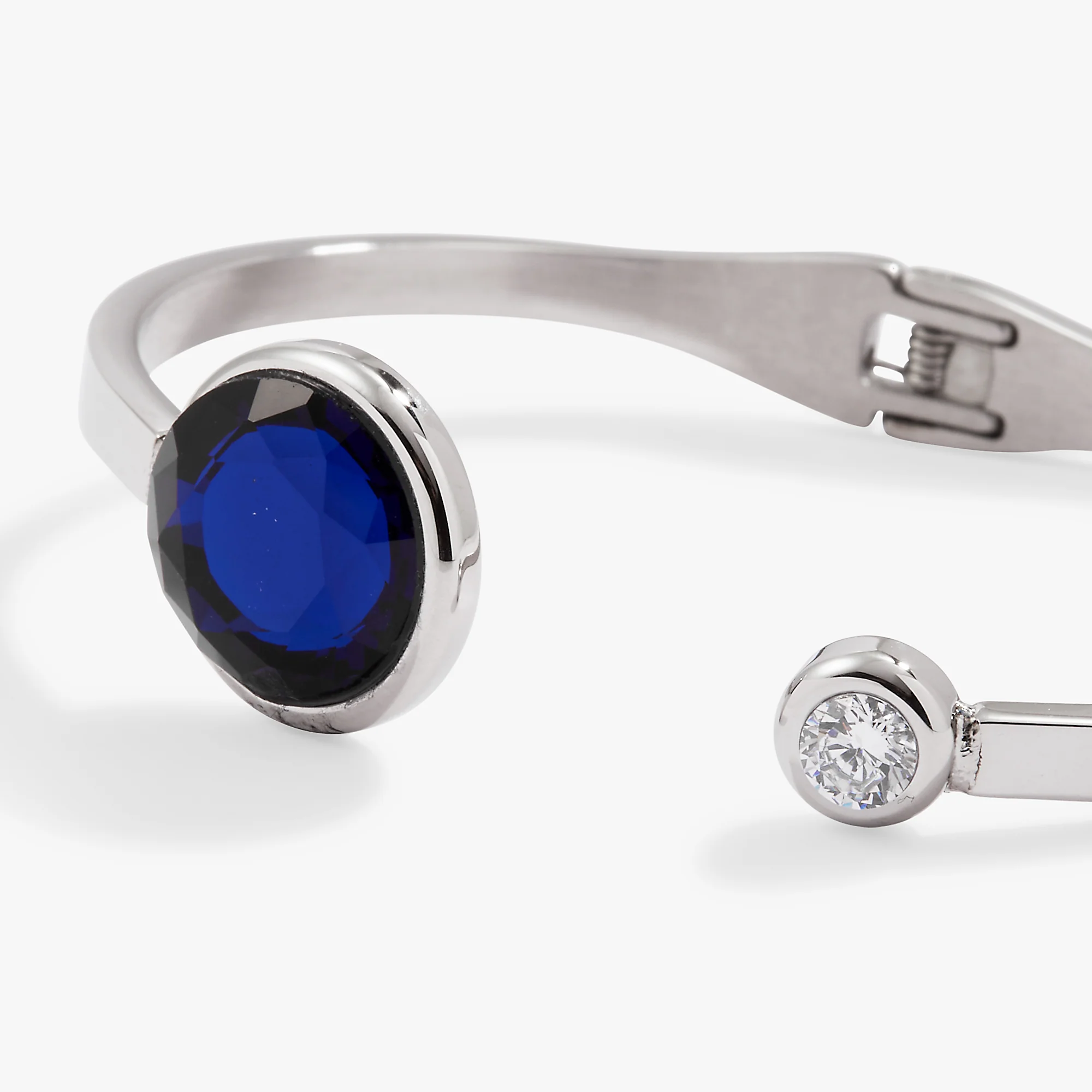 Sapphire Crystal Hinge Cuff - Image 4
