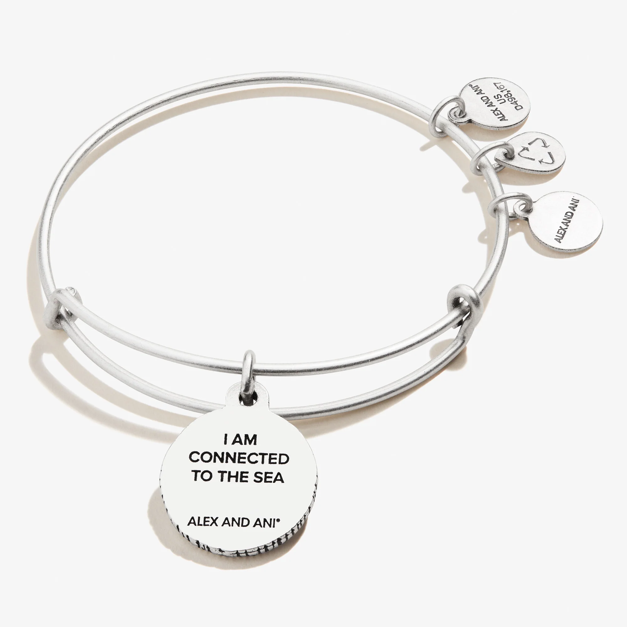 Seashell Charm Bangle - Image 3