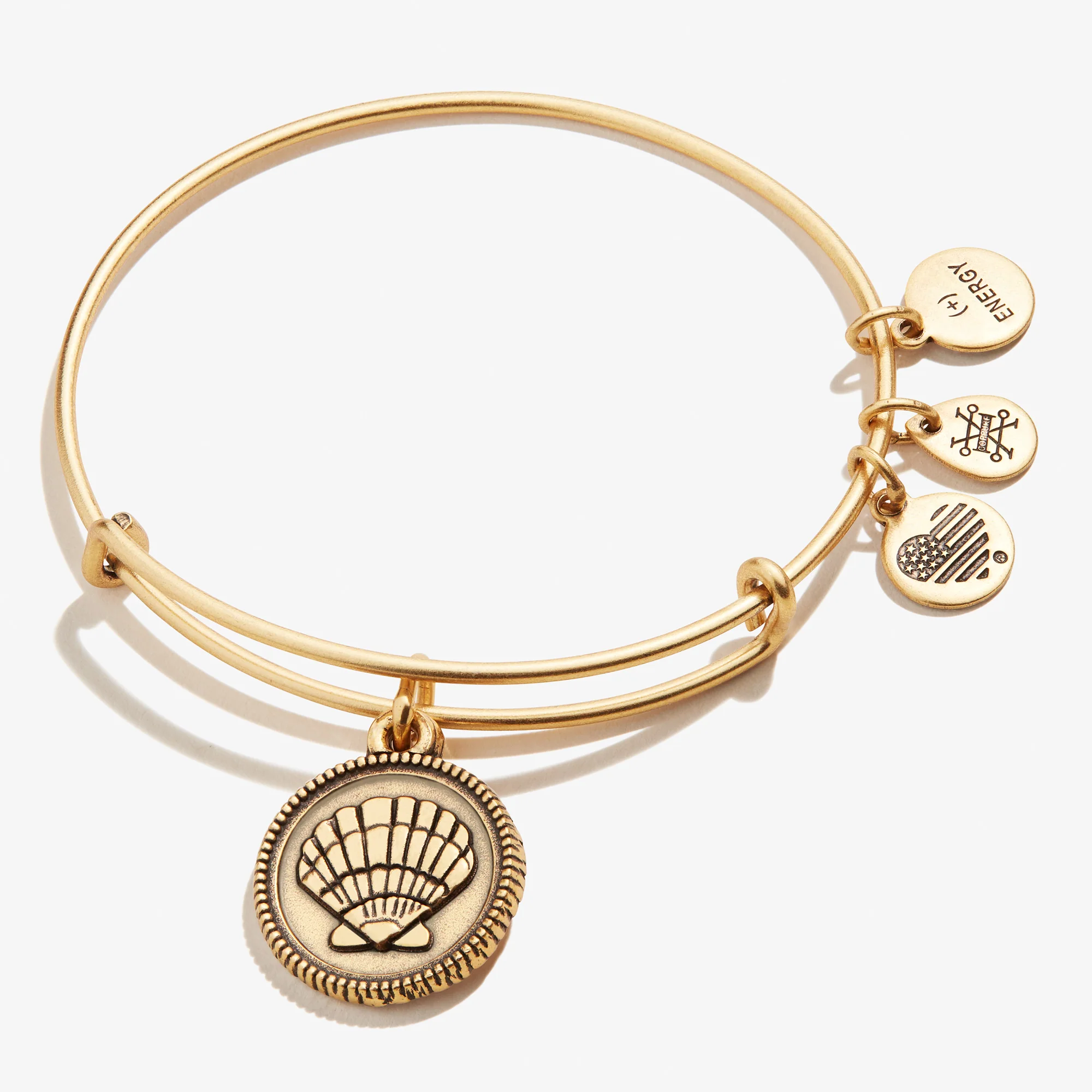 Seashell Charm Bangle - Image 4