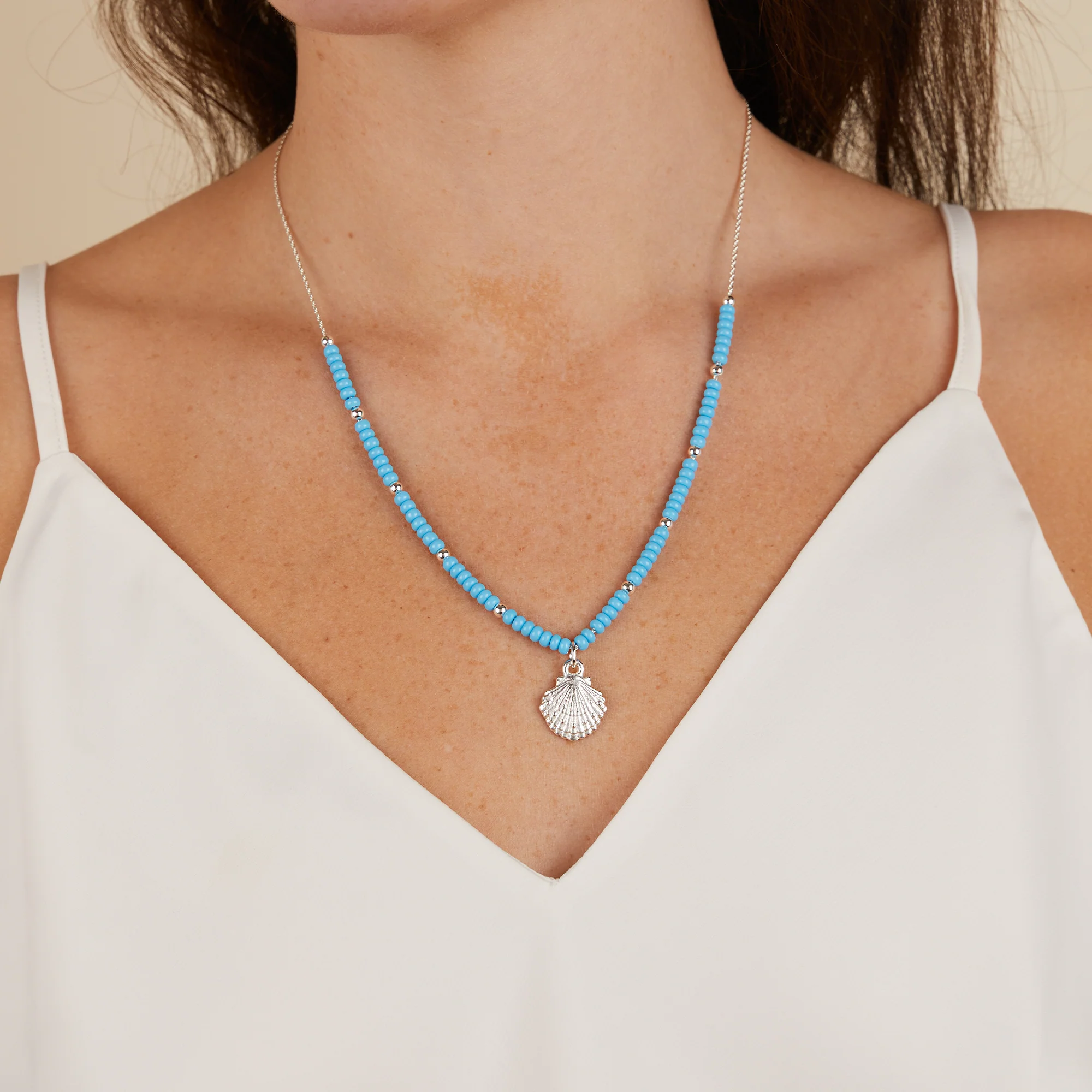 Seashell Charm Necklace - Image 3