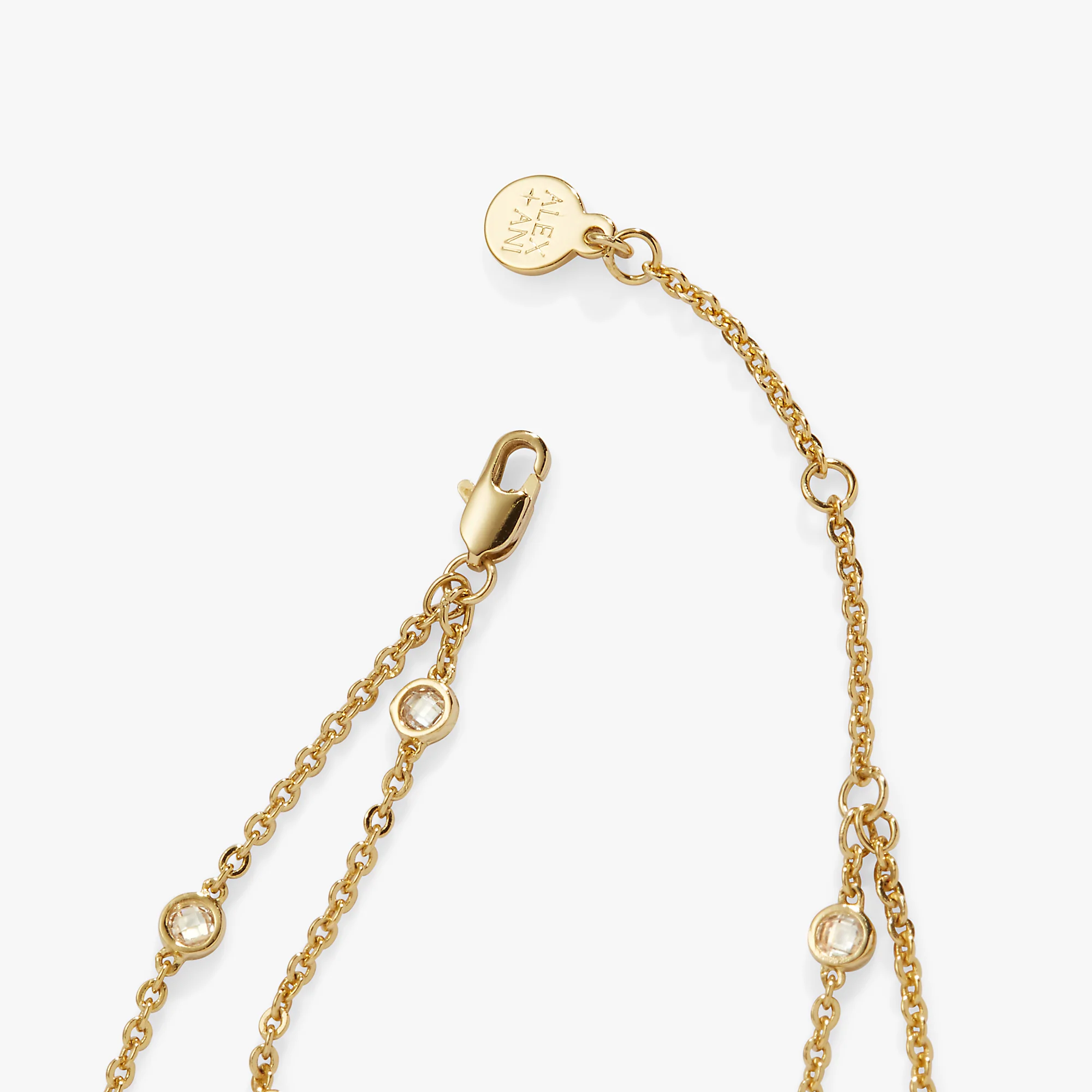 Sister Infinity Chain Double Strand Bracelet - Image 8