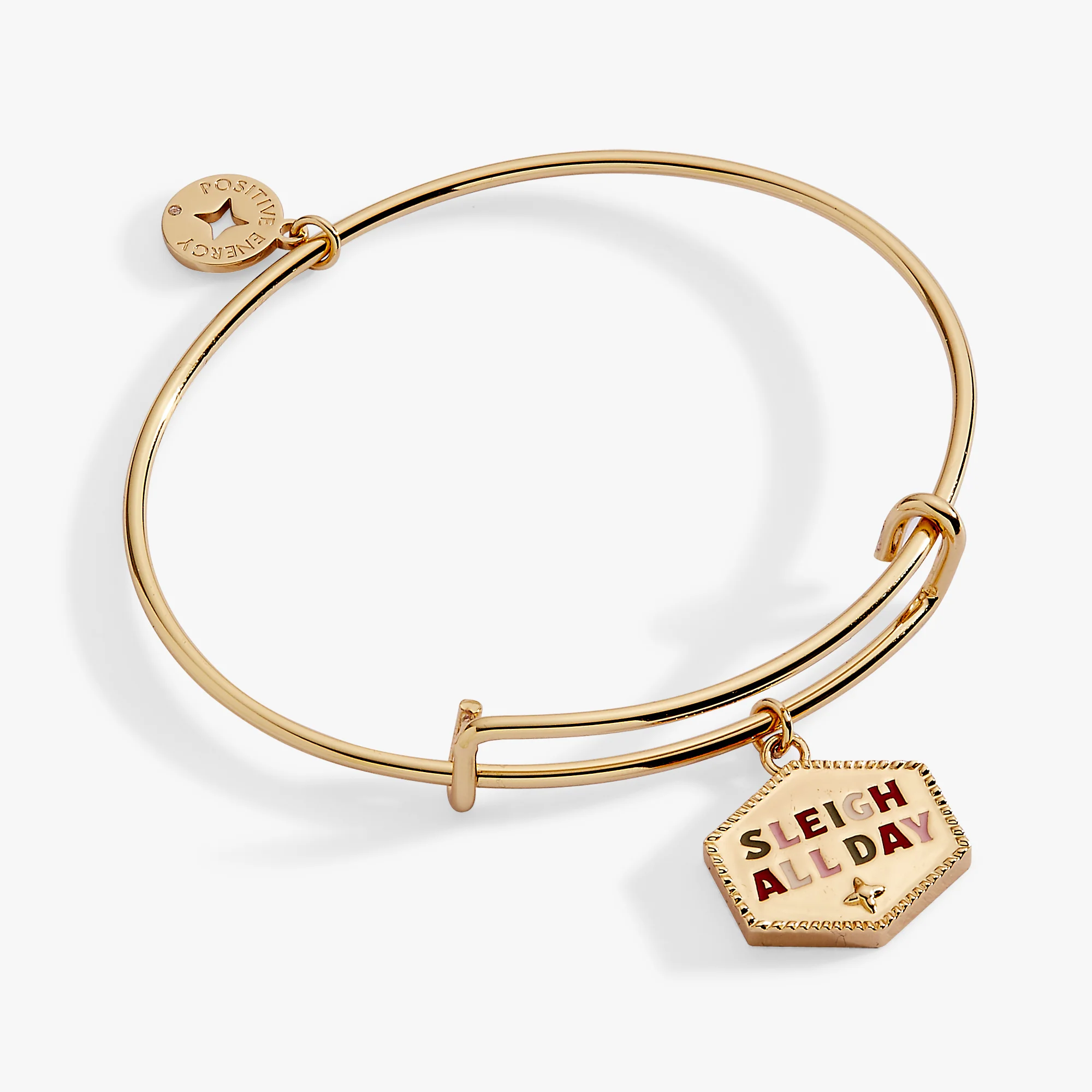 ‘Sleigh All Day’ Charm Bangle - Image 3