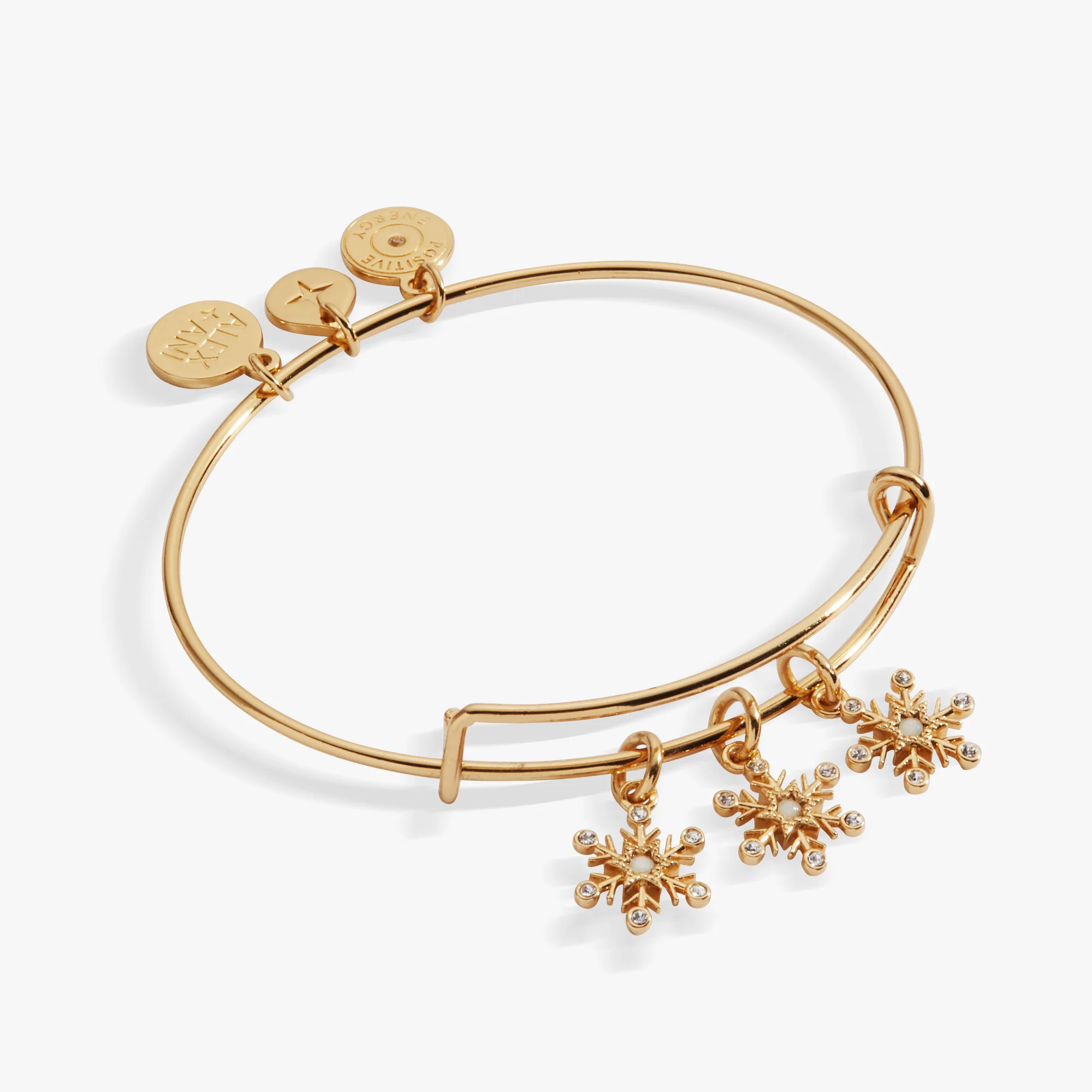 Snowflake Charm Bangle - Image 7