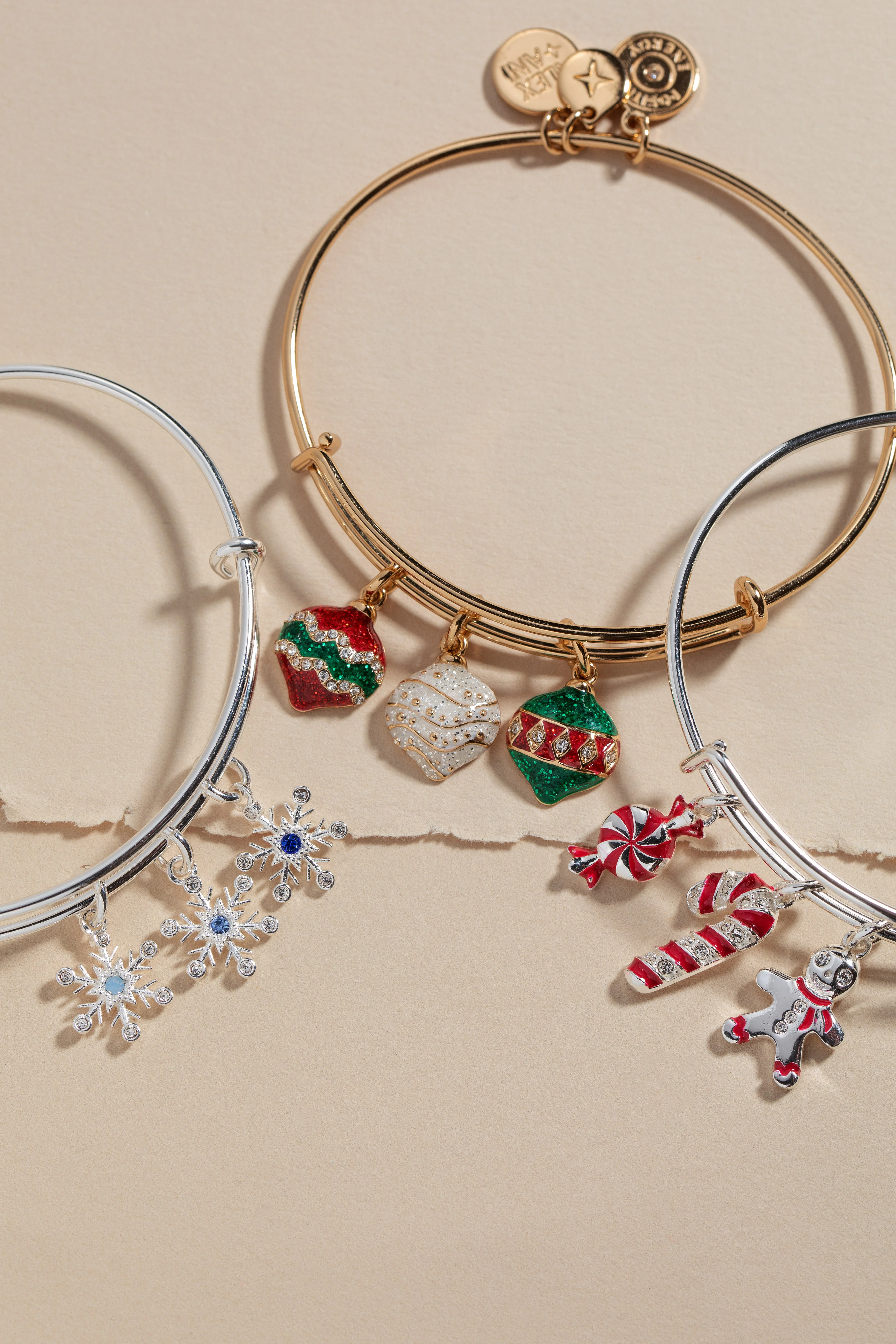 Snowflake Charm Bangle - Image 9