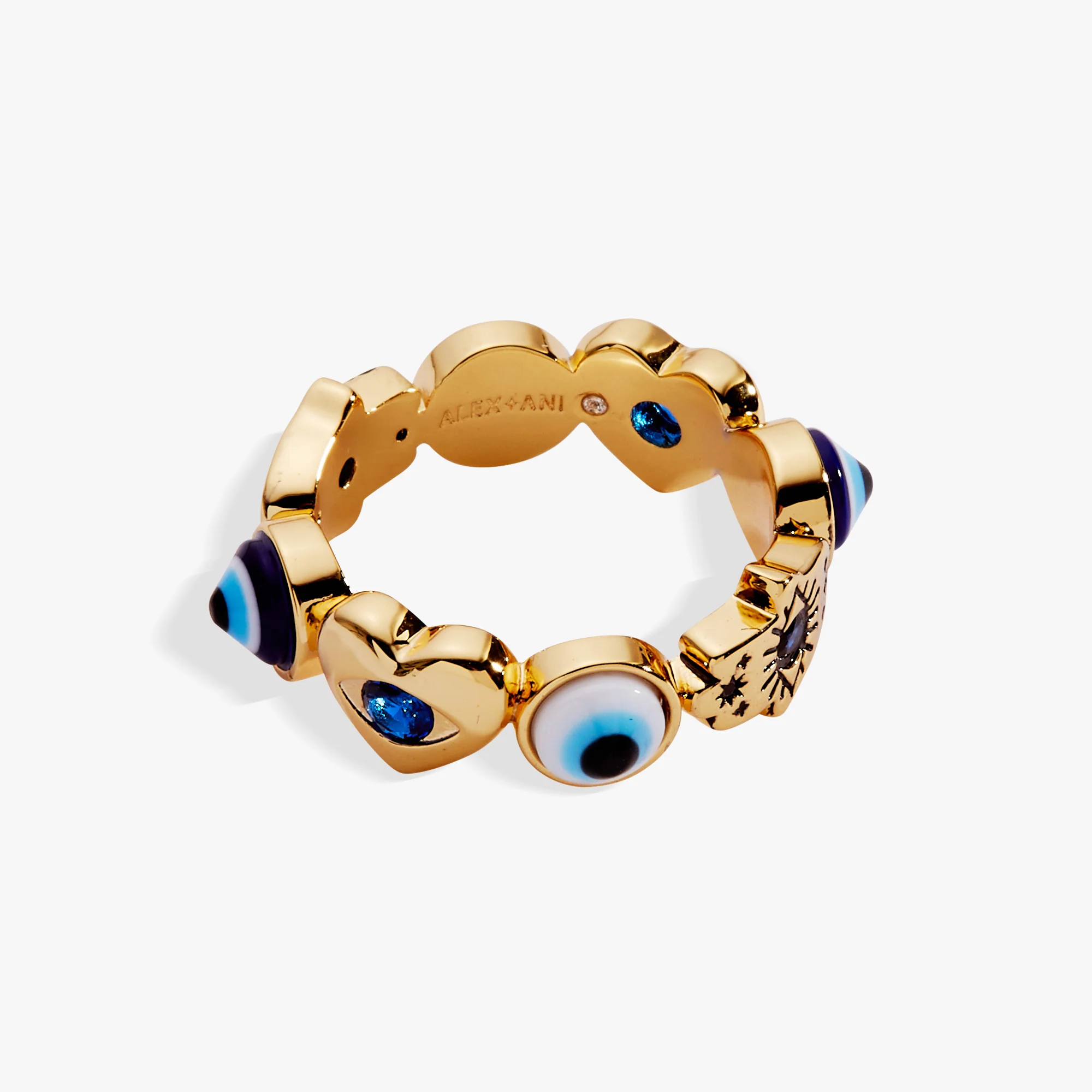 Evil Eye Band Ring - Image 4