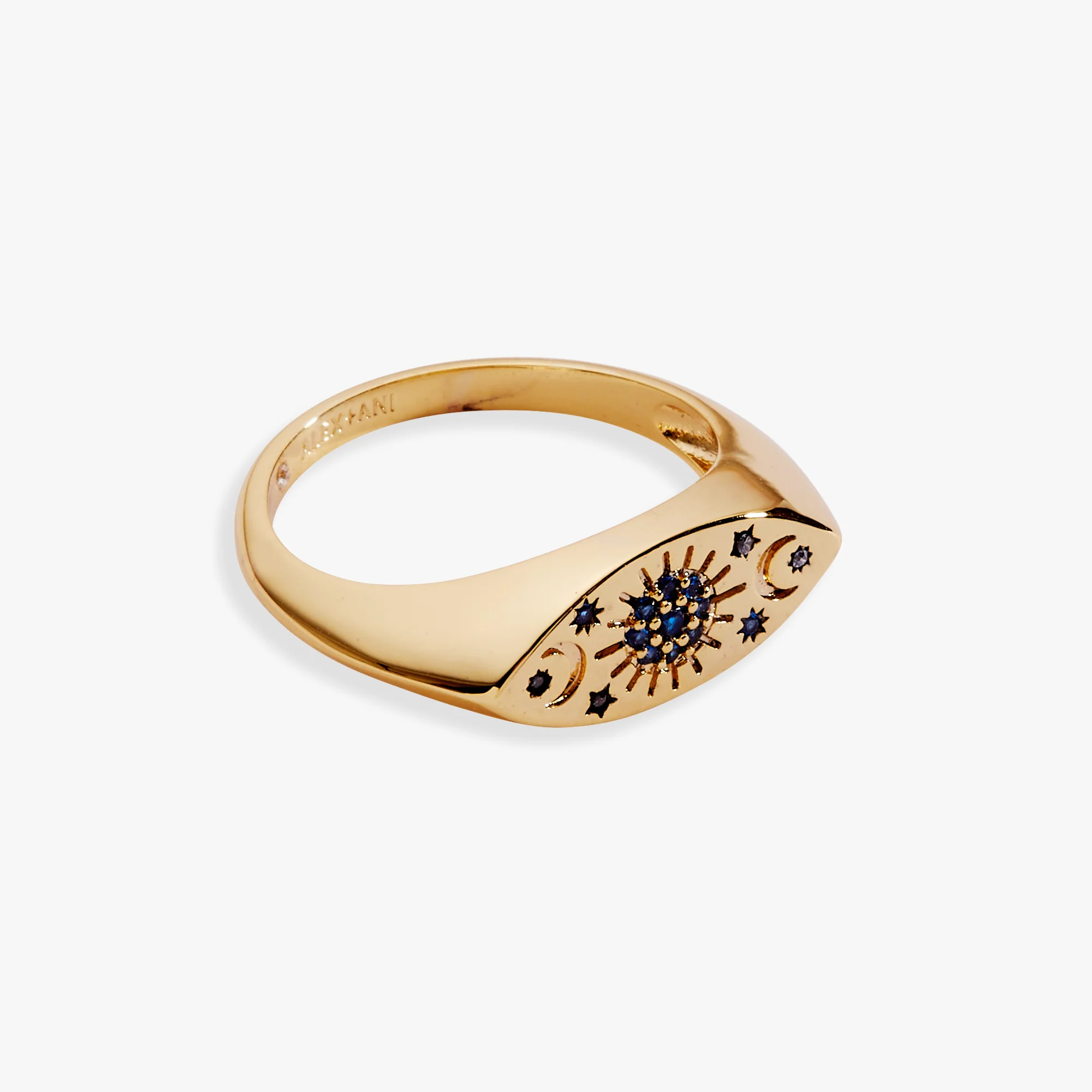 Evil Eye Signet Ring - Image 4