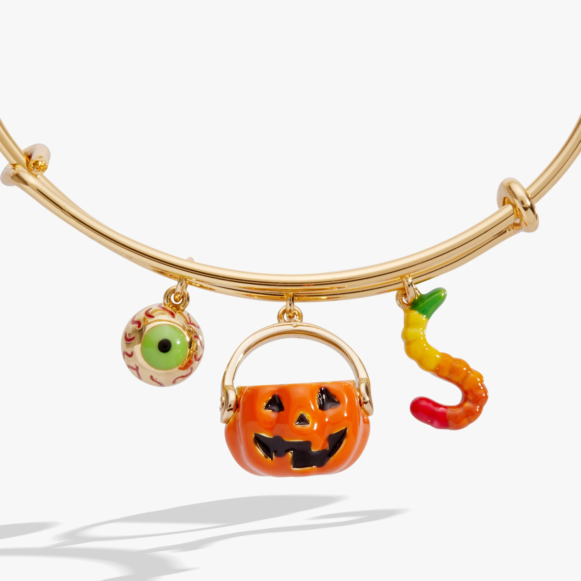 'Trick or Treat' Multi Charm Bangle - Image 2