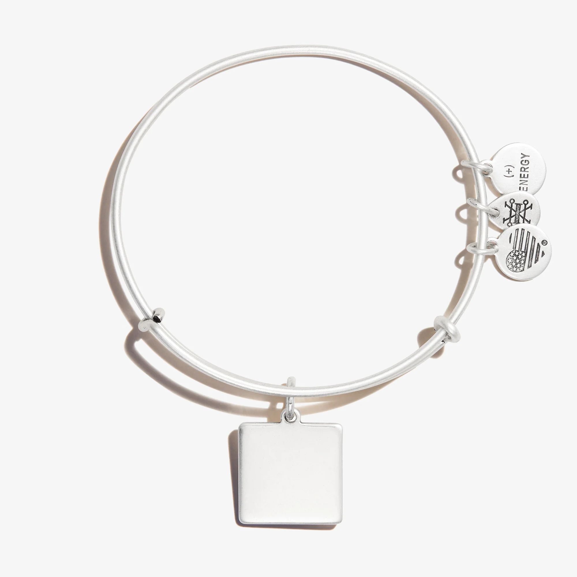 Square Charm Bangle - Image 7