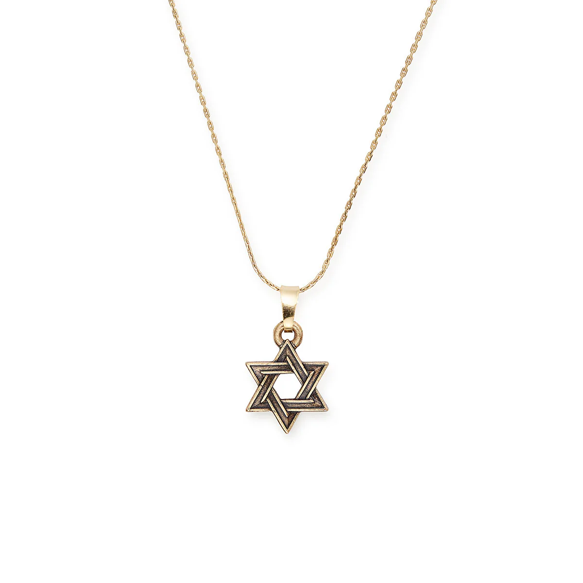 Star of David Necklace, 32" - Image 3