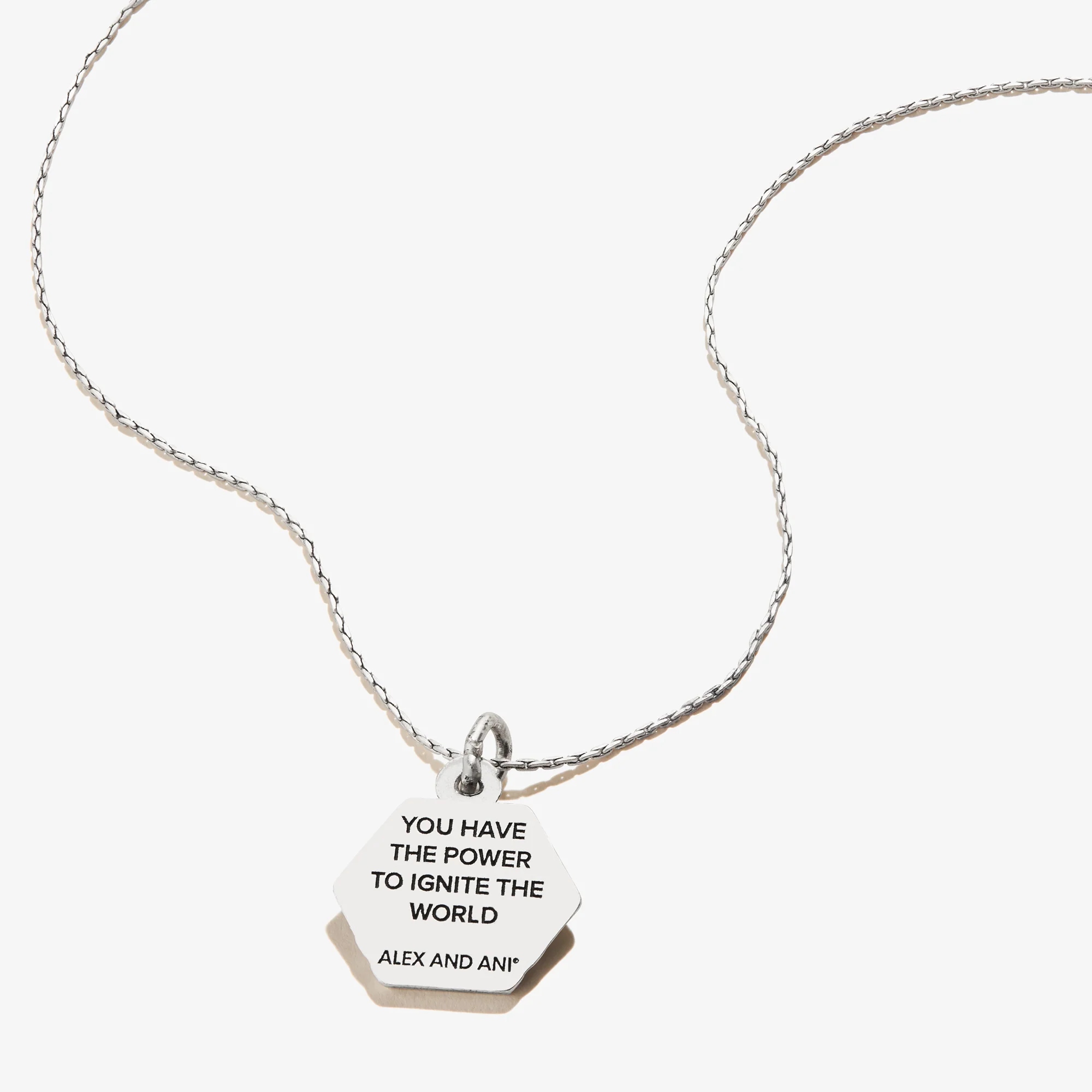 Sun Charm Necklace, Expandable - Image 2