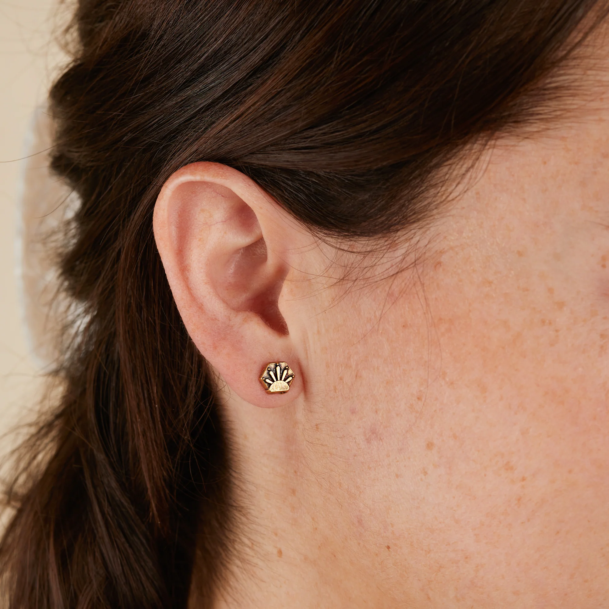 Sun Stud Earrings - Image 4