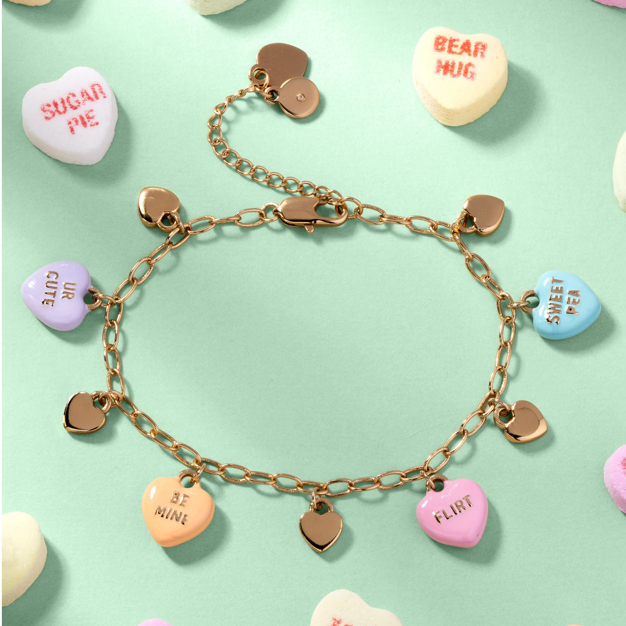 Sweethearts® Multi-Charm Bracelet - Image 5