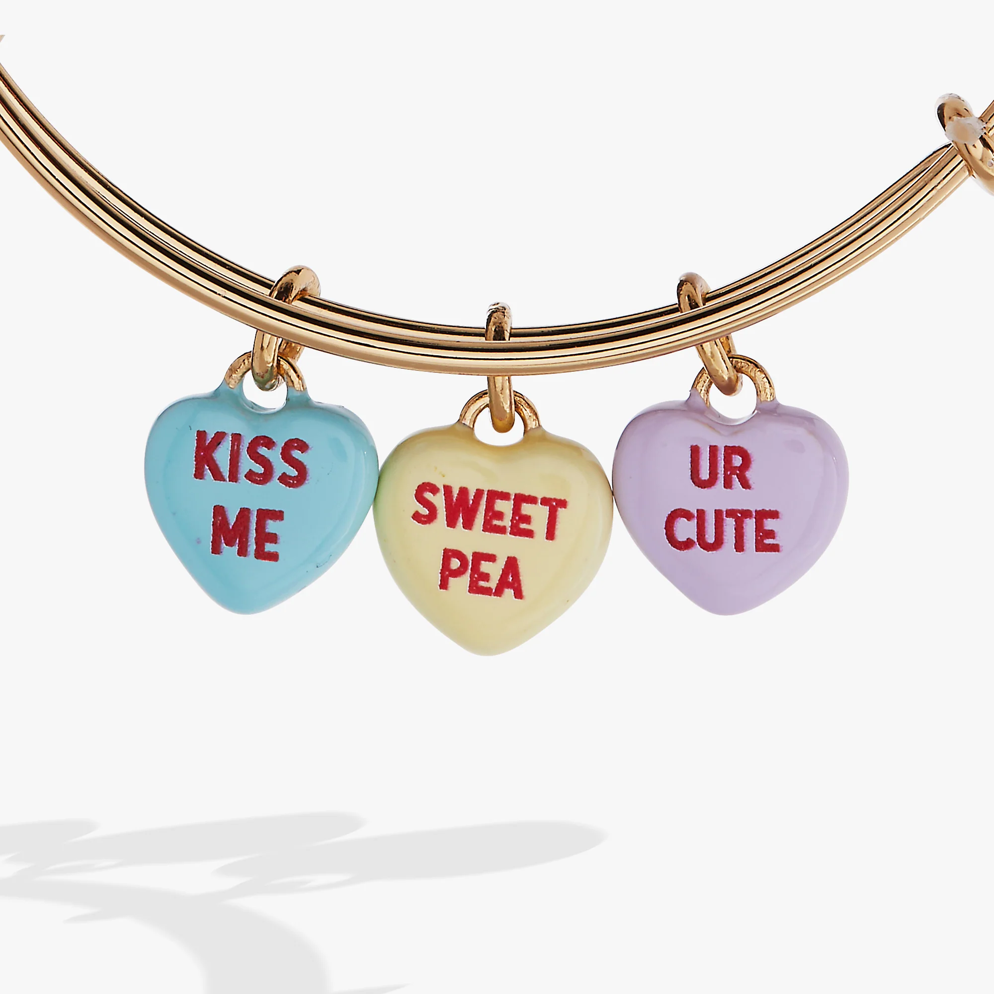 Sweethearts® Multi-Heart Charm Bangle - Image 4