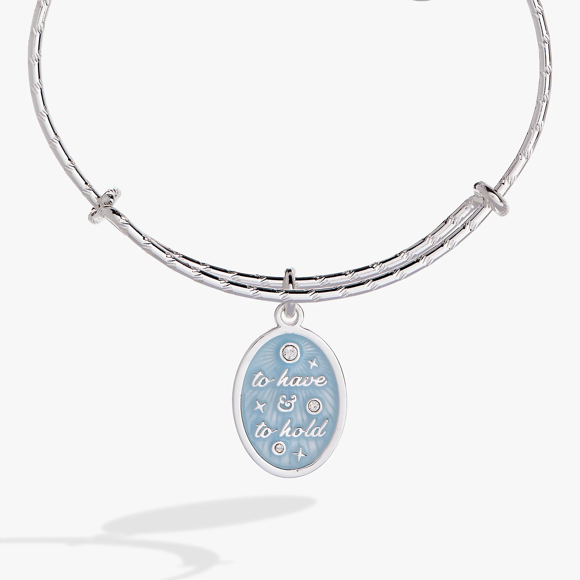 'To Have And To Hold' Bridal Bangle - Image 2