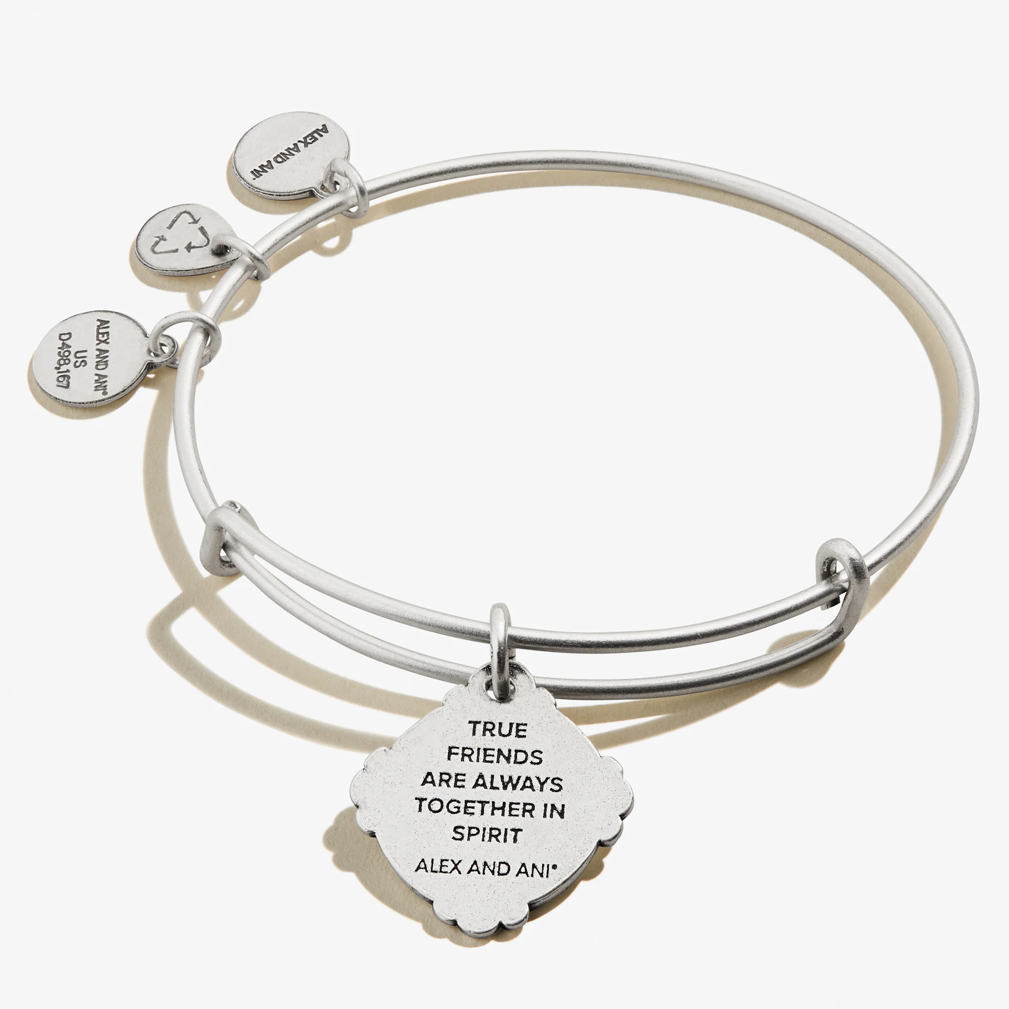 Token of Adoration Sunflower Charm Bangle - Image 2