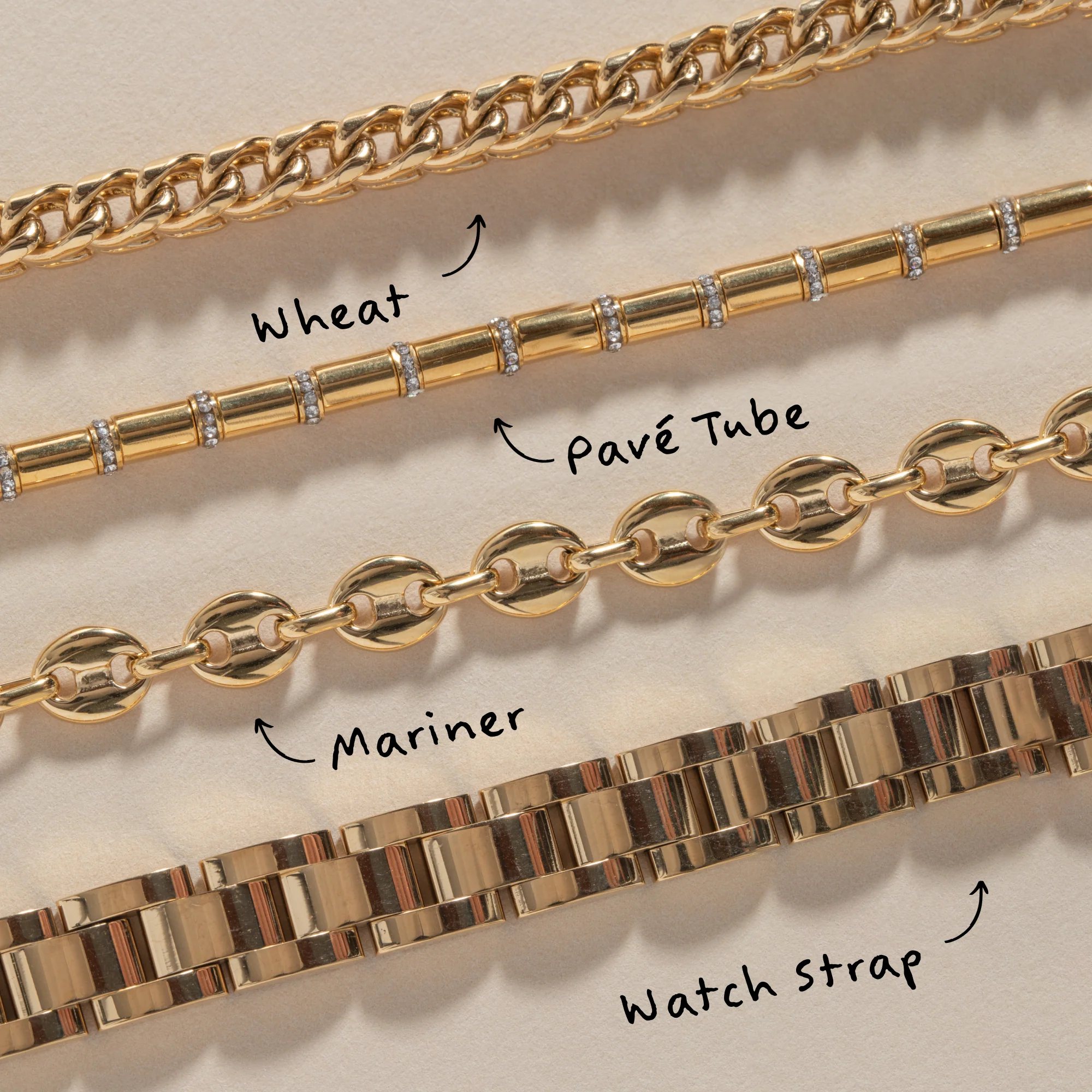 Chunky Watch Strap Bracelet - Image 3