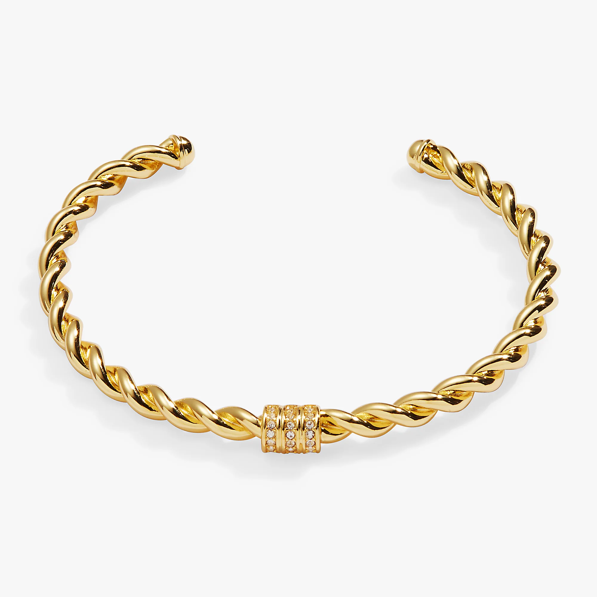 Twist Cuff Bracelet - Image 3