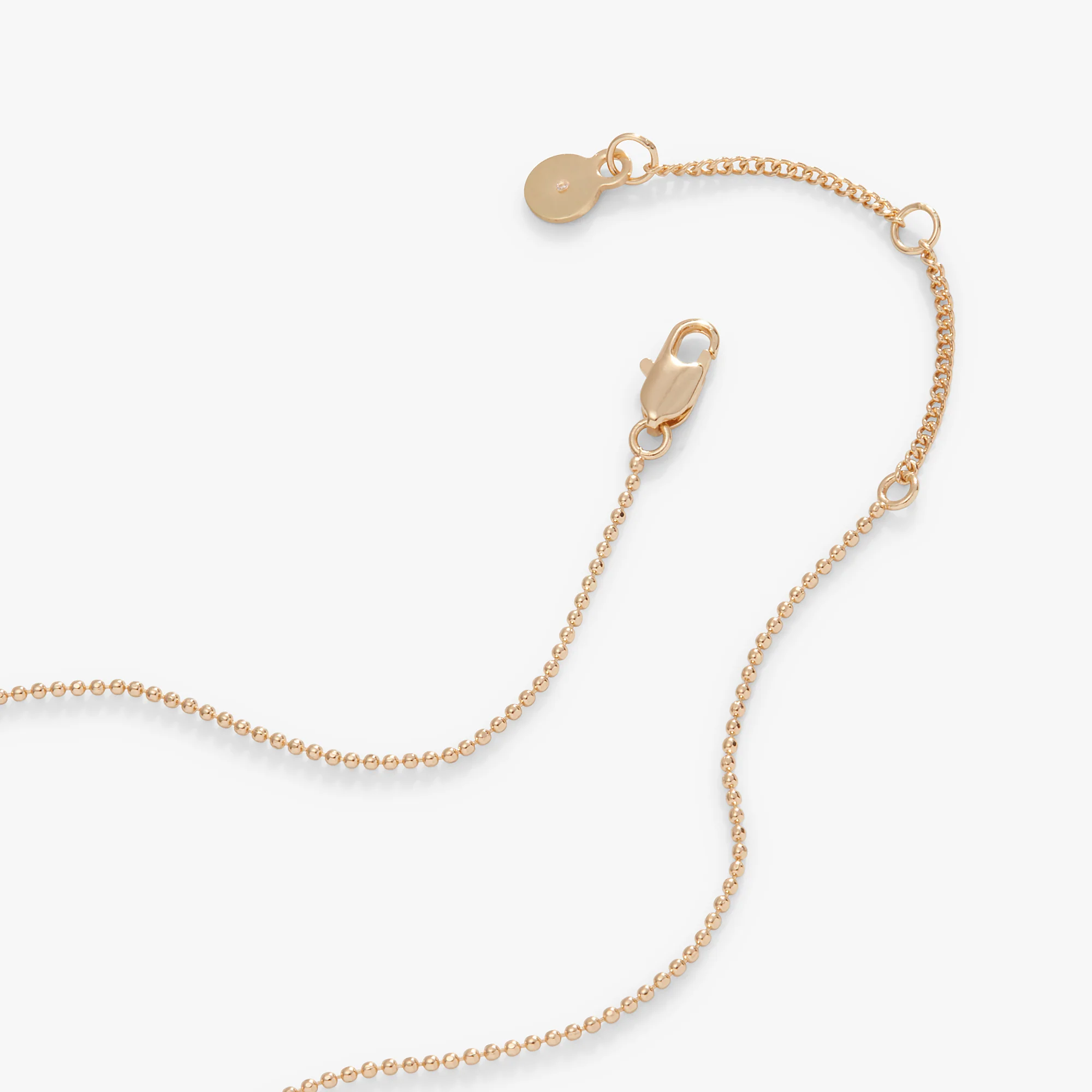 Two-Tone St. Jude Charm Necklace - Image 3