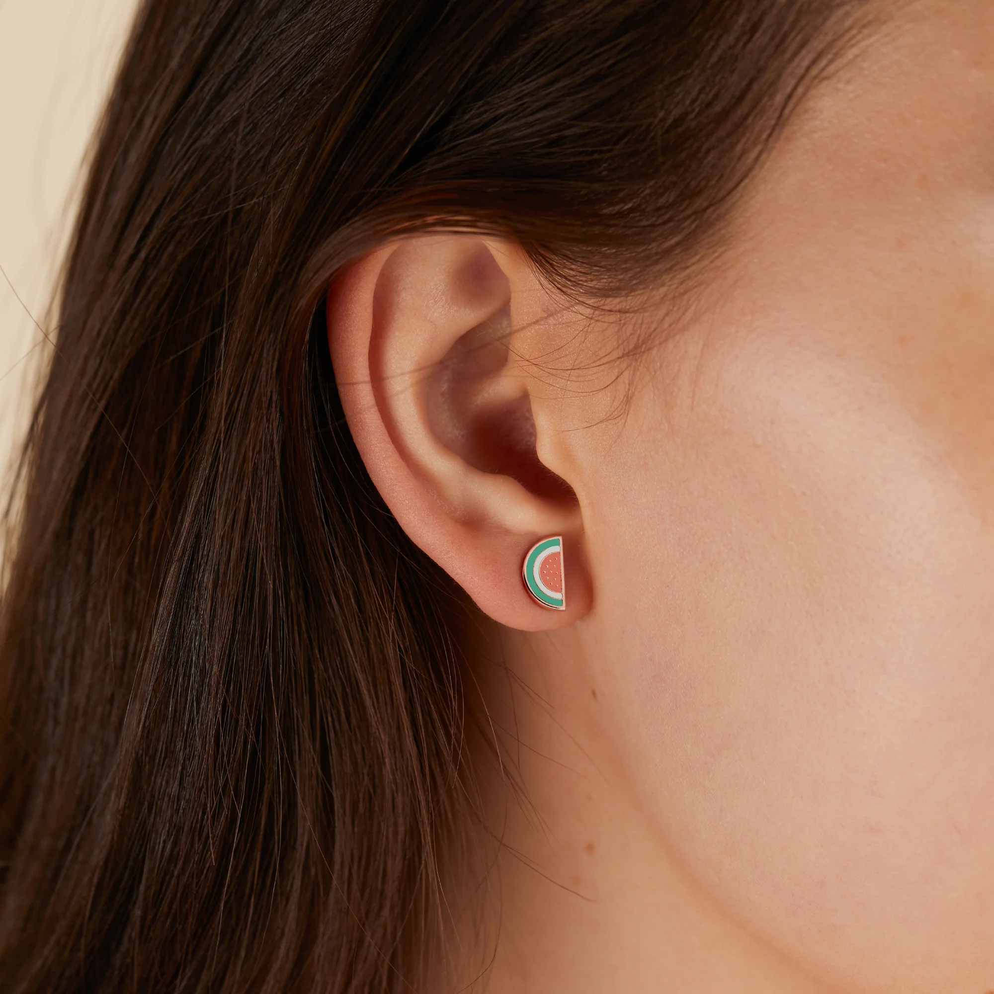 Watermelon Stud Earrings - Image 2