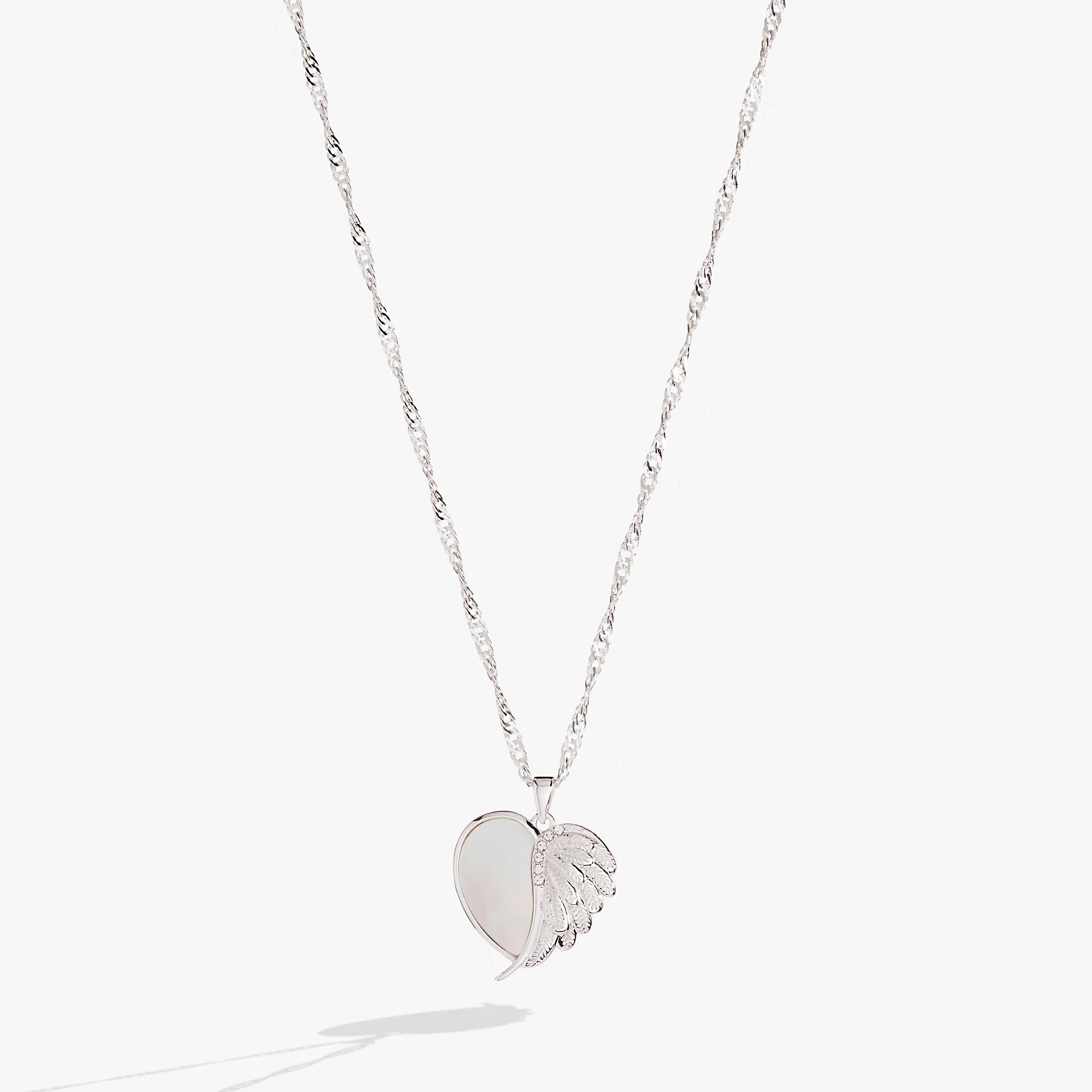 Wings of Protection Charm Necklace - Image 3