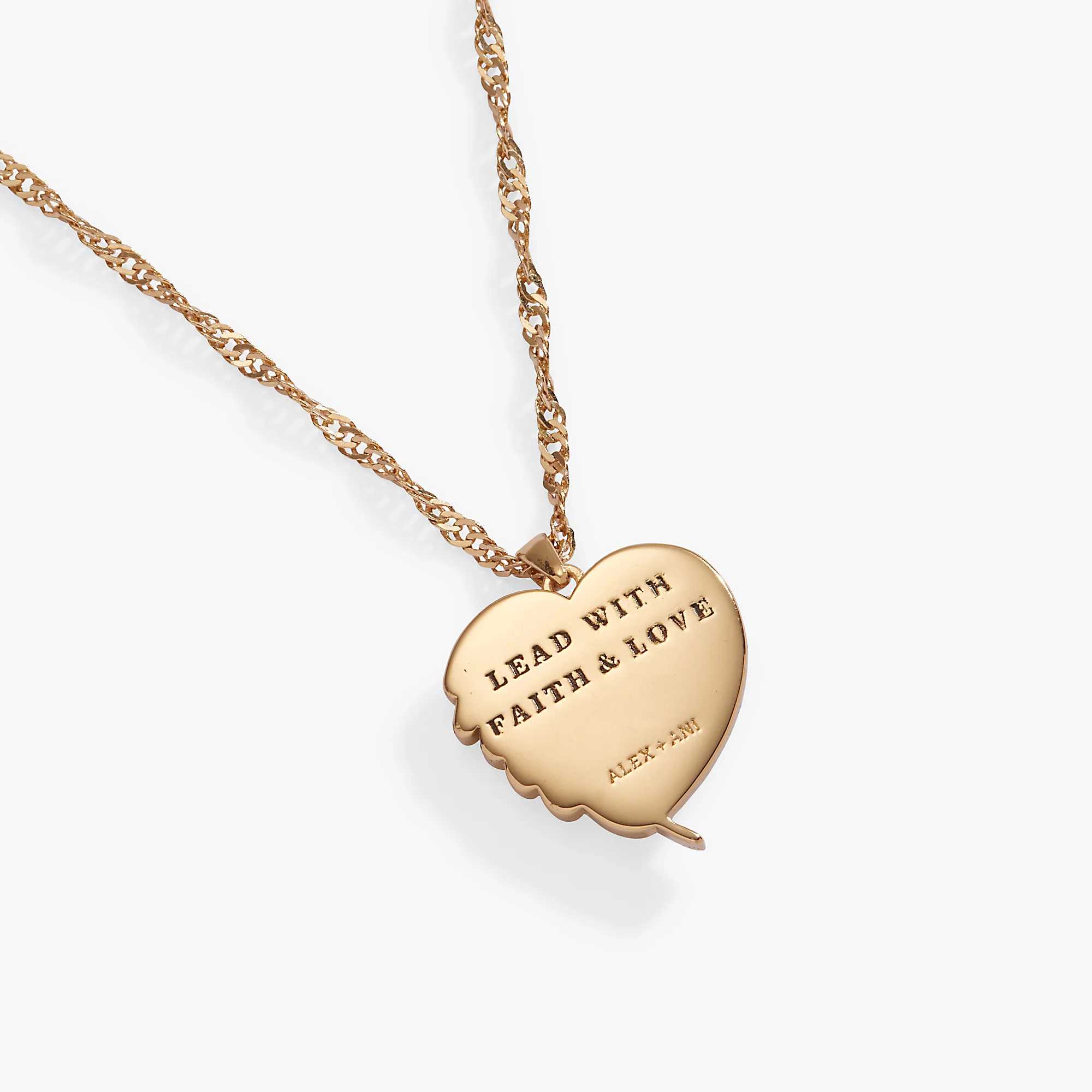 Wings of Protection Charm Necklace - Image 4