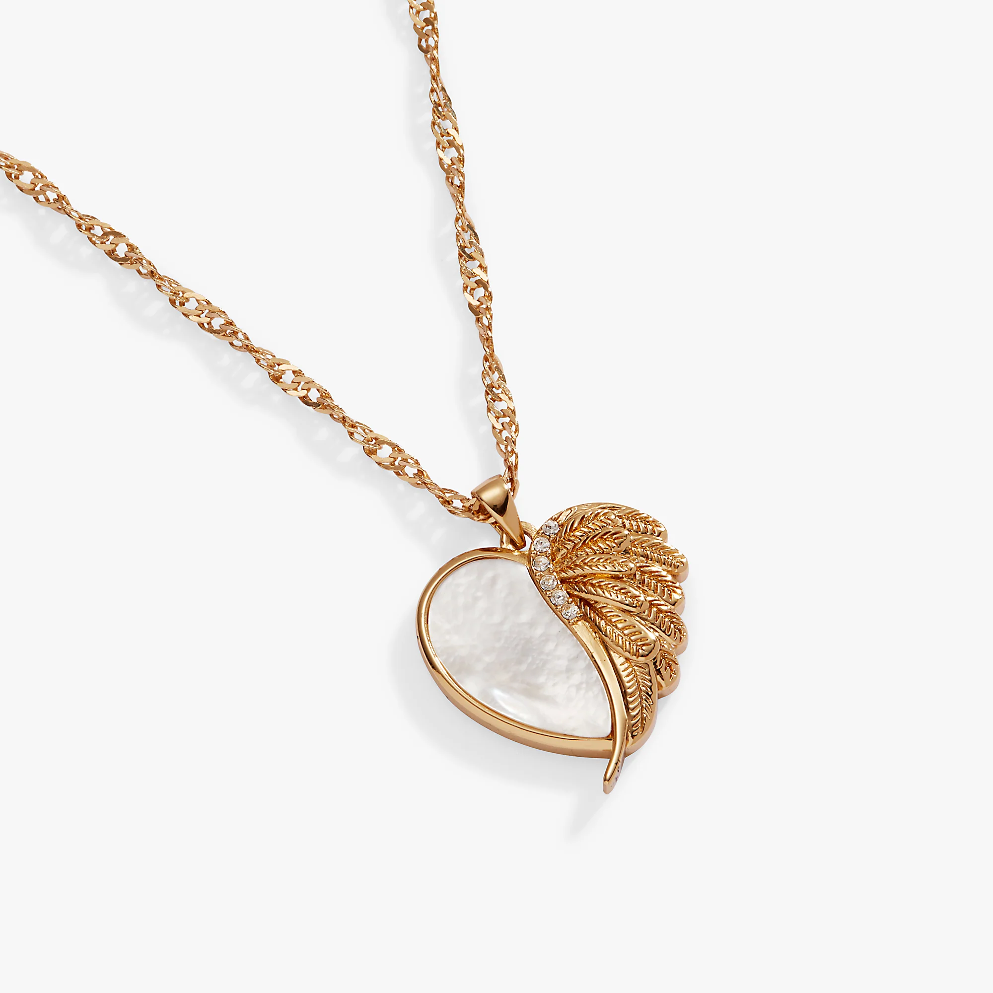 Wings of Protection Charm Necklace - Image 7