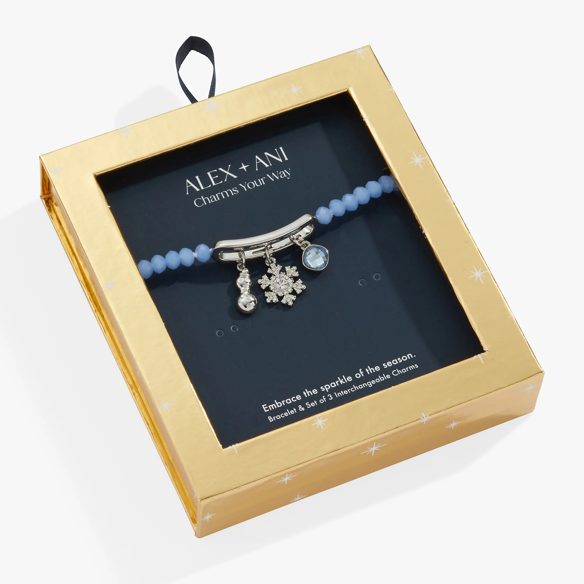 Winter Mix + Match Charm Stretch Bracelet - Image 3