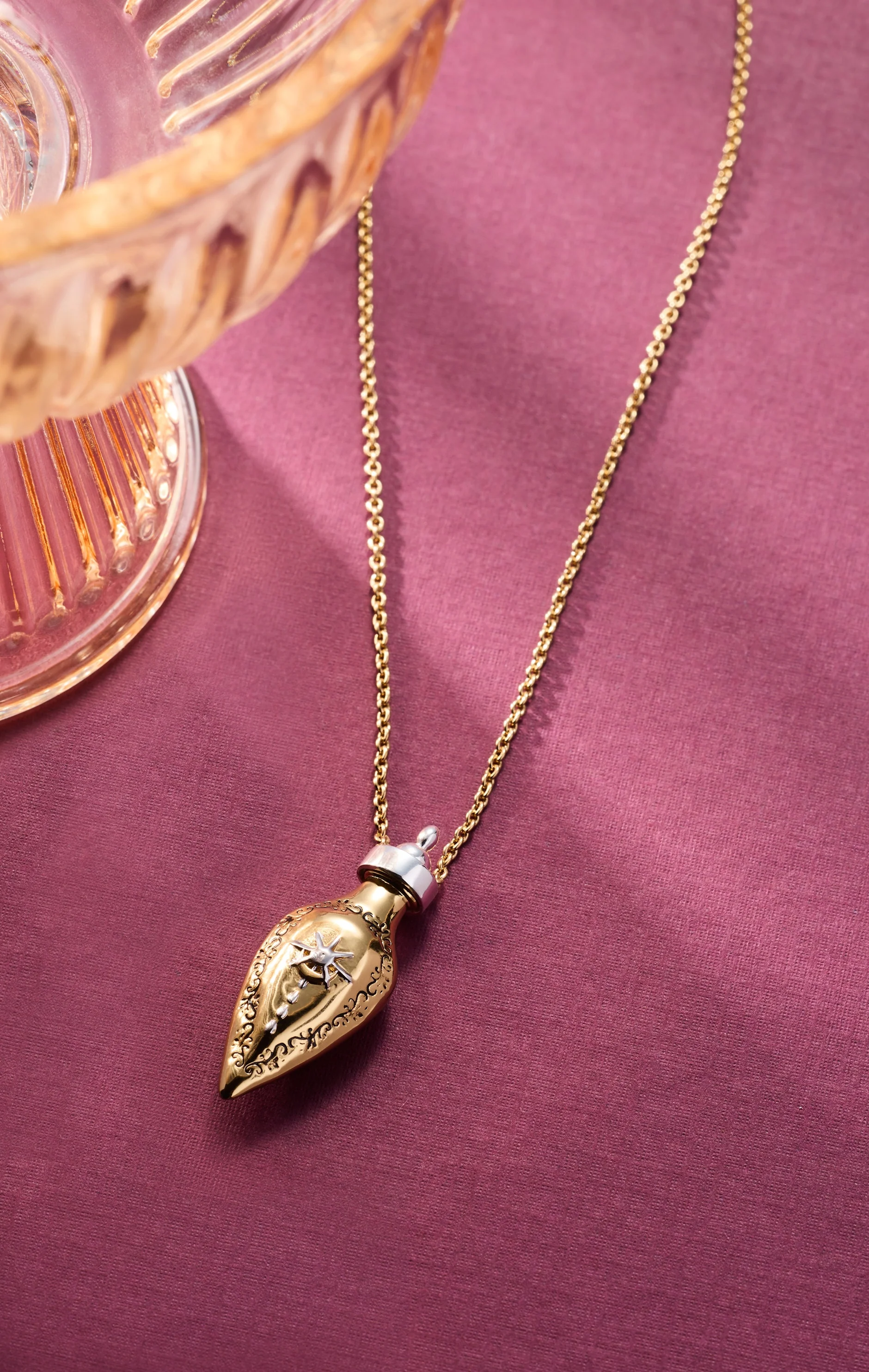'Written in the Stars' Potion Bottle Slider Necklace - Image 5