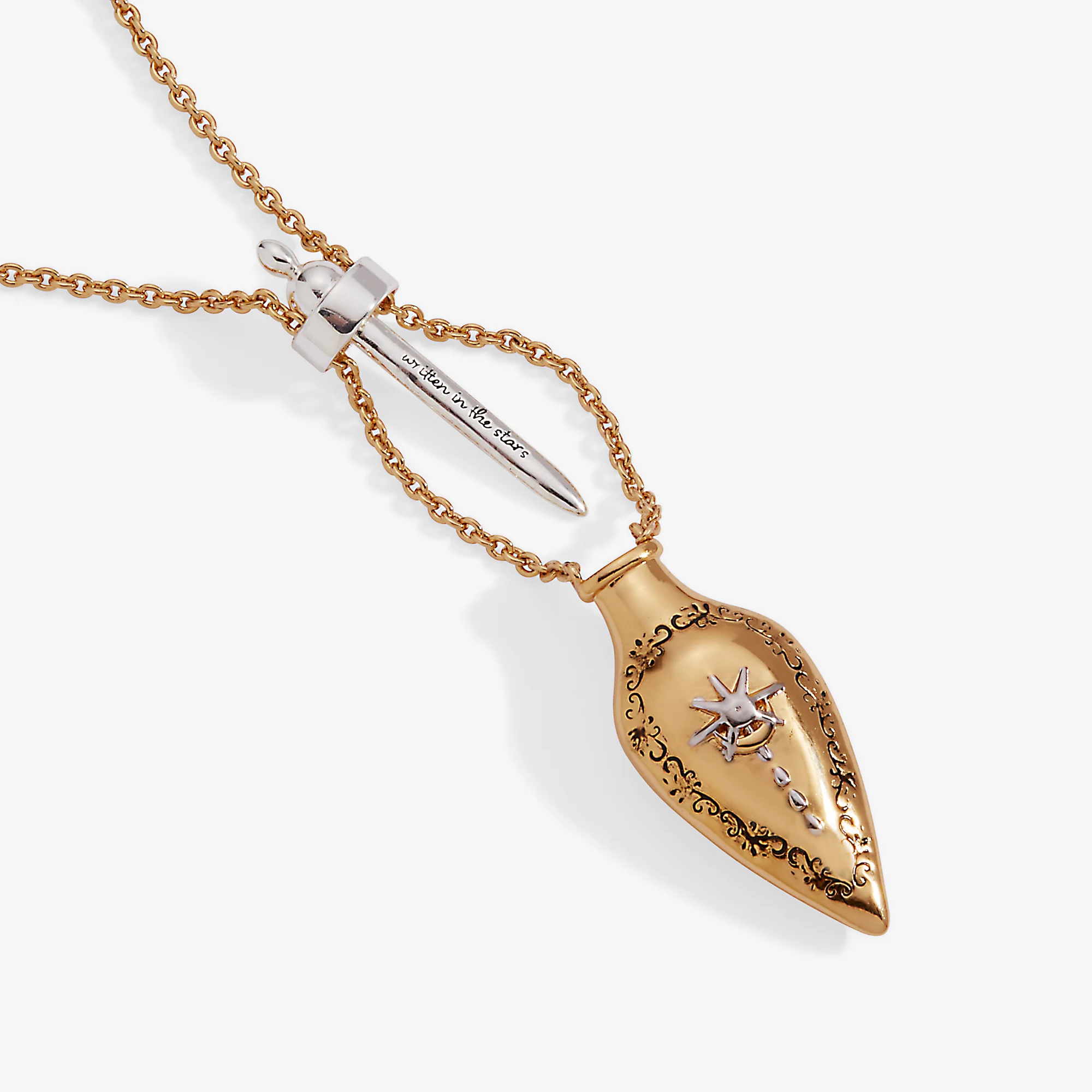 'Written in the Stars' Potion Bottle Slider Necklace - Image 7